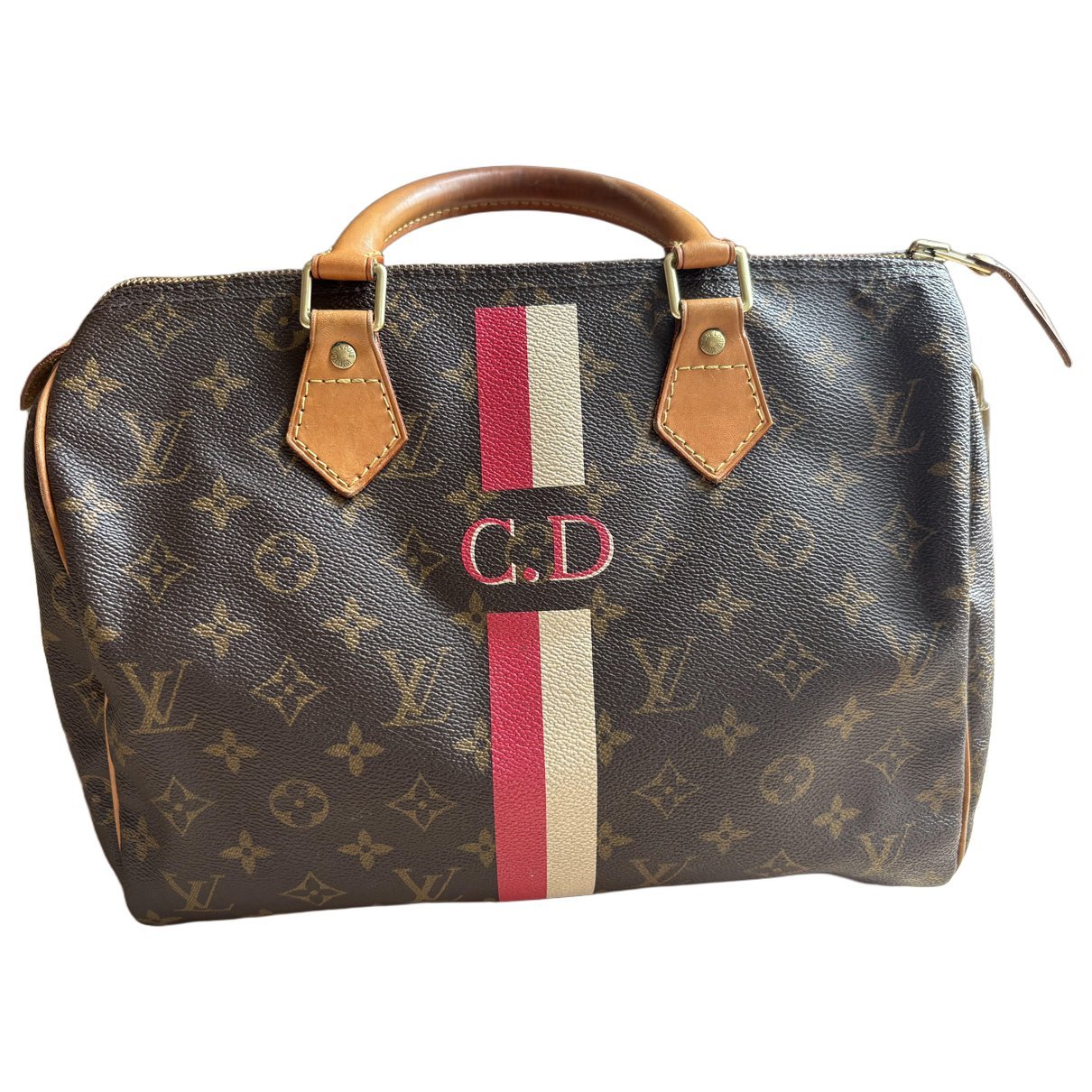 Louis Vuitton Speedy leather handbag