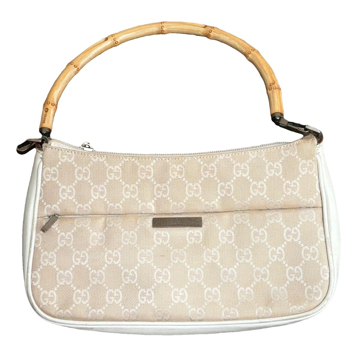 Bamboo leather handbag