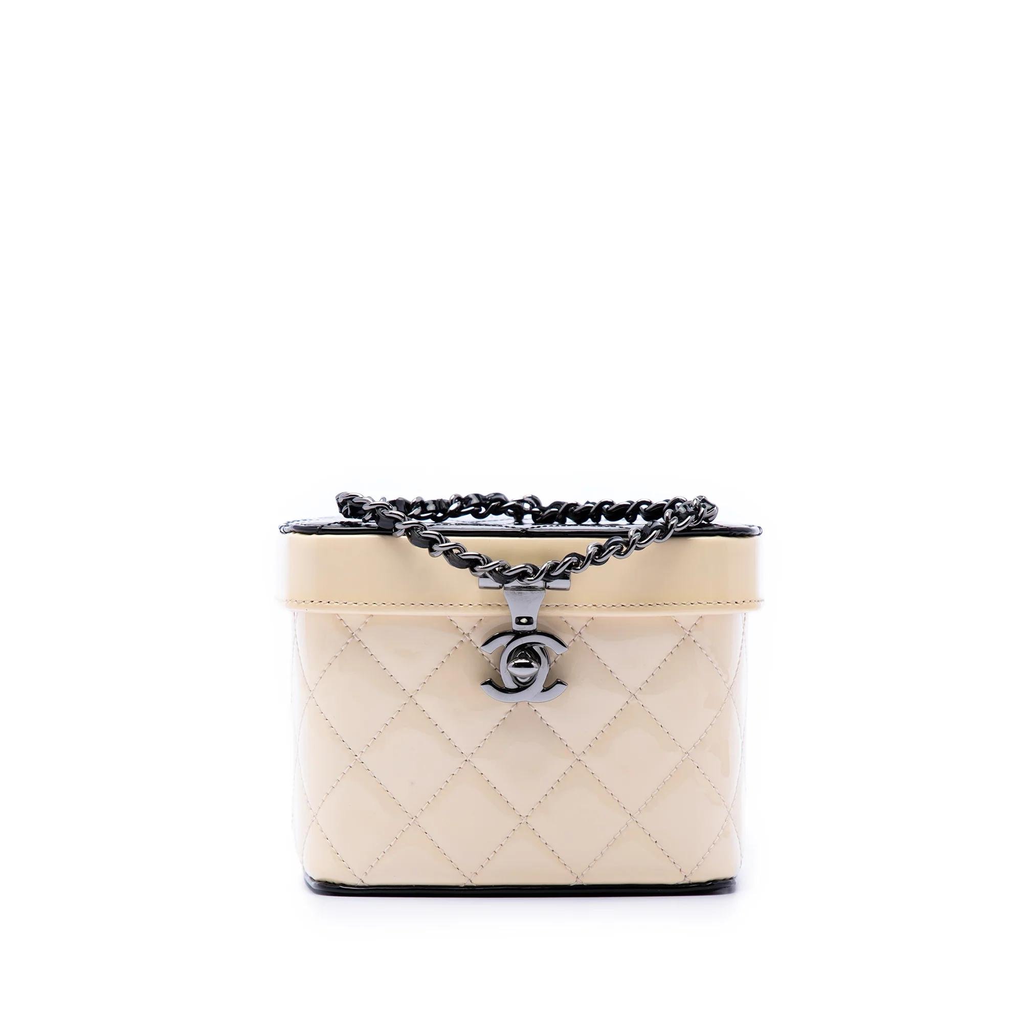 Vanity leather bag