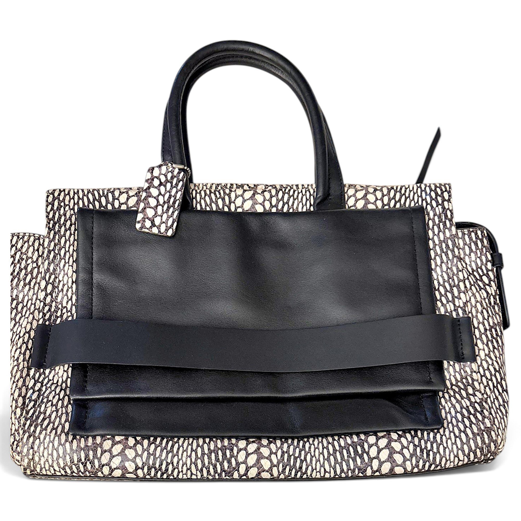 Leather satchel