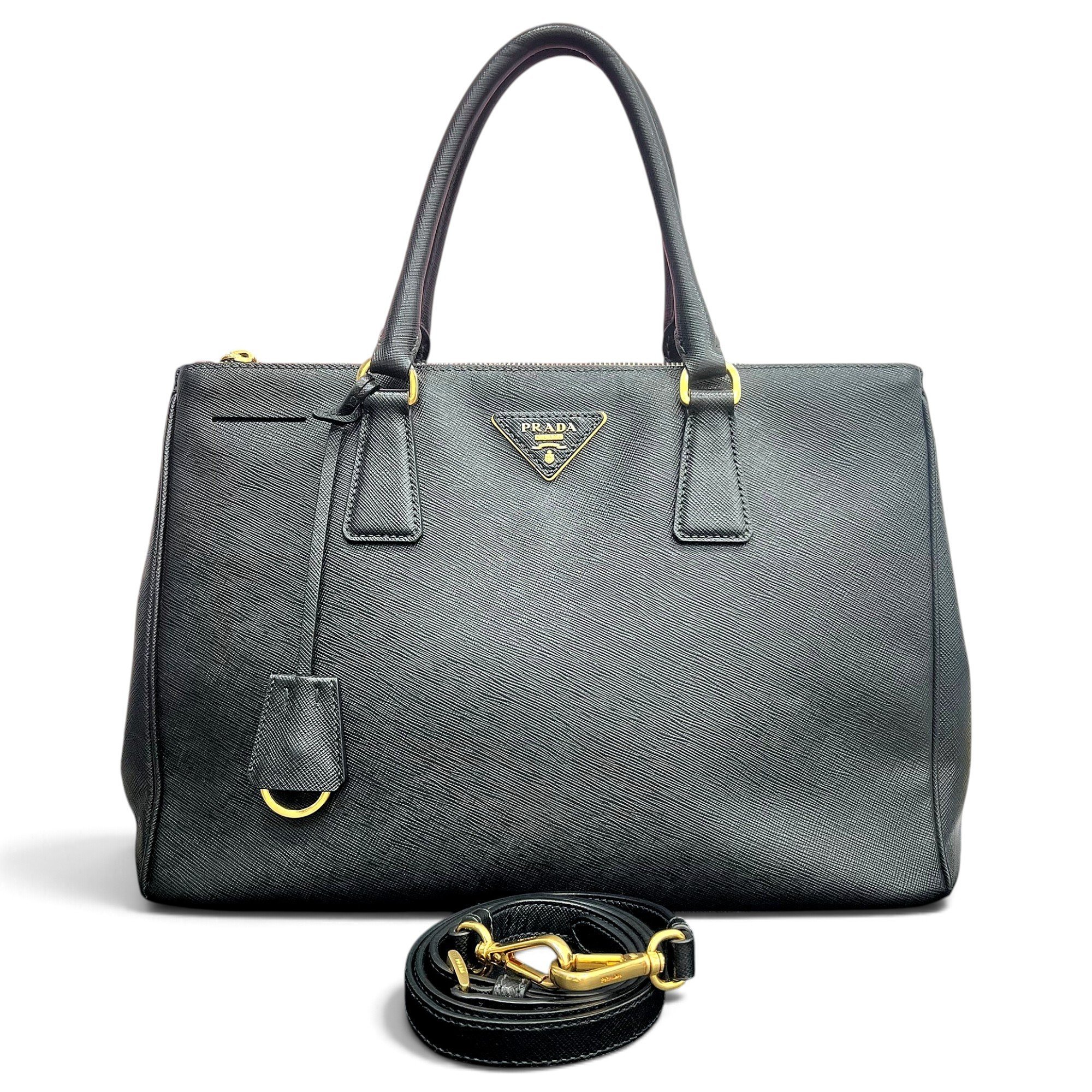 Galleria leather handbag