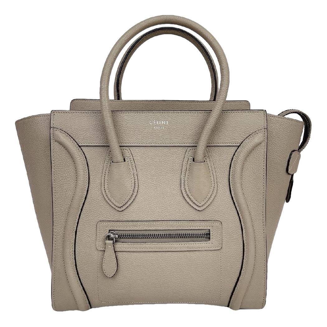Luggage leather handbag
