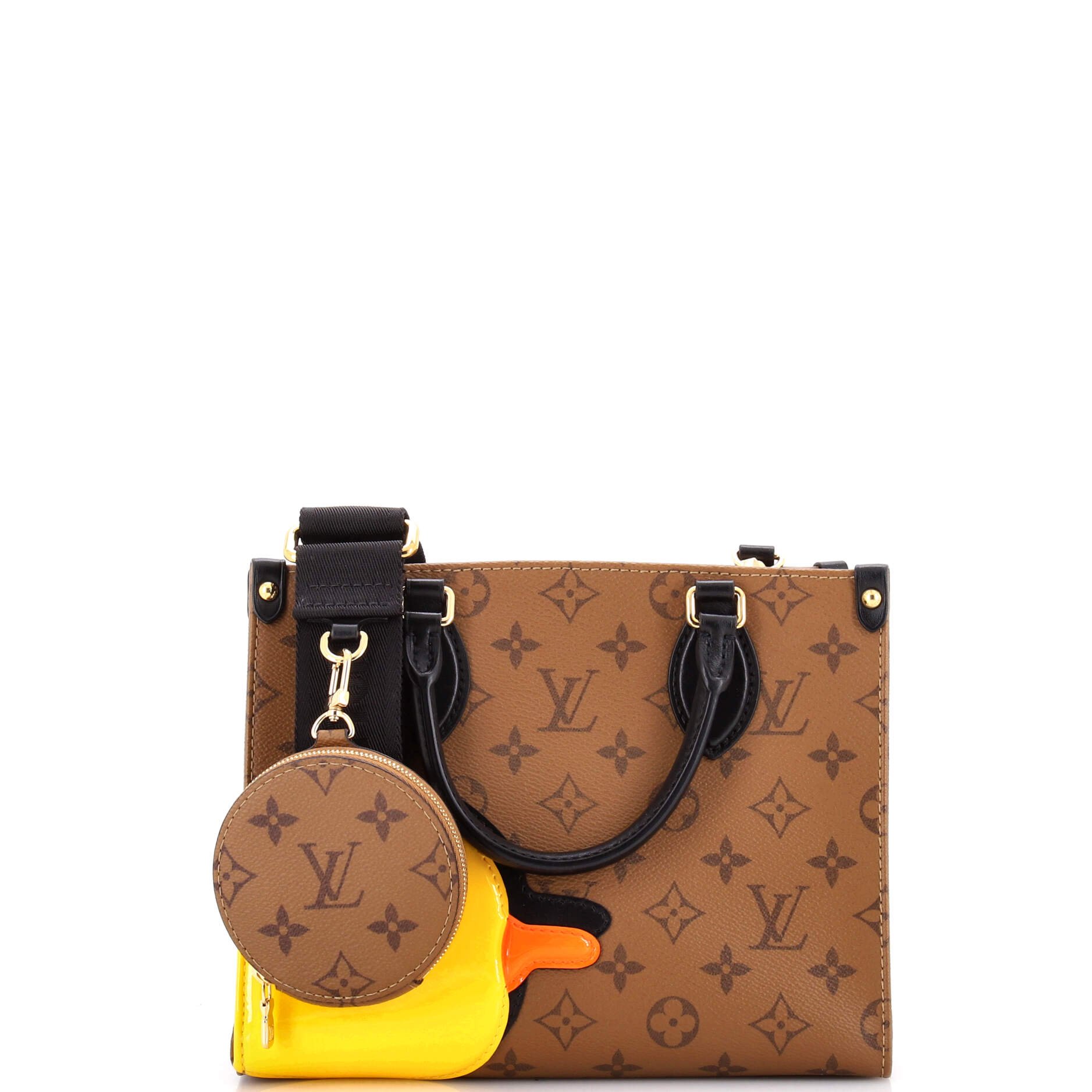 Louis Vuitton OnTheGo Tote Limited Edition Sun Yitian Reverse Monogram Canvas PM