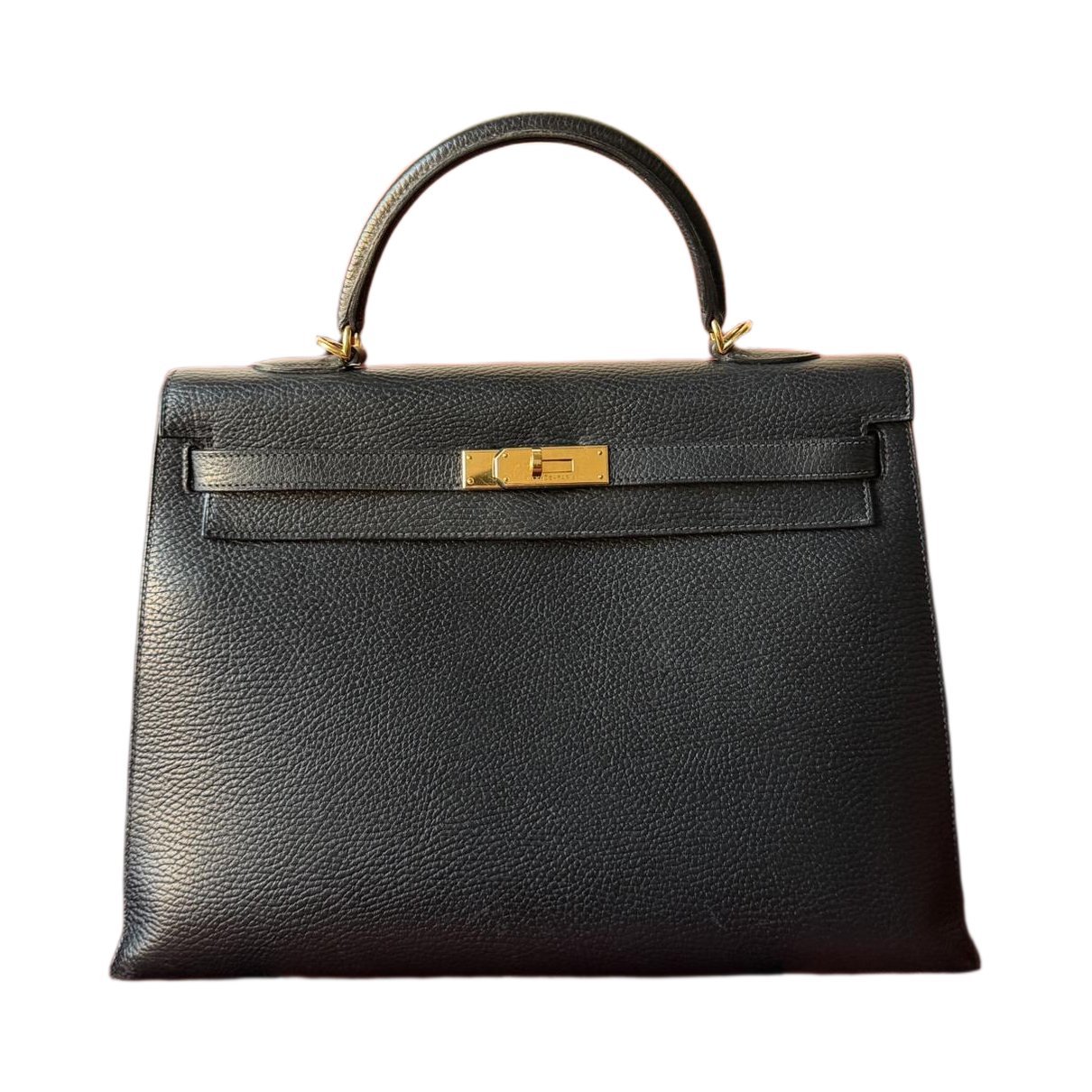 Kelly 35 leather handbag