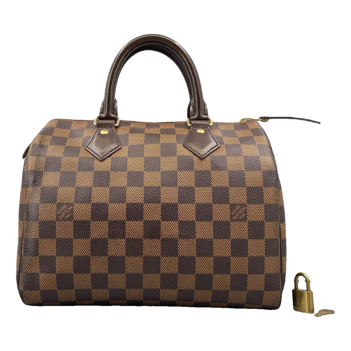 Speedy leather handbag