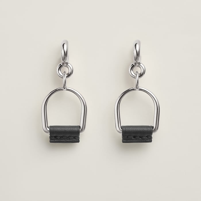 Heritage Equestre Etrier earrings, small model