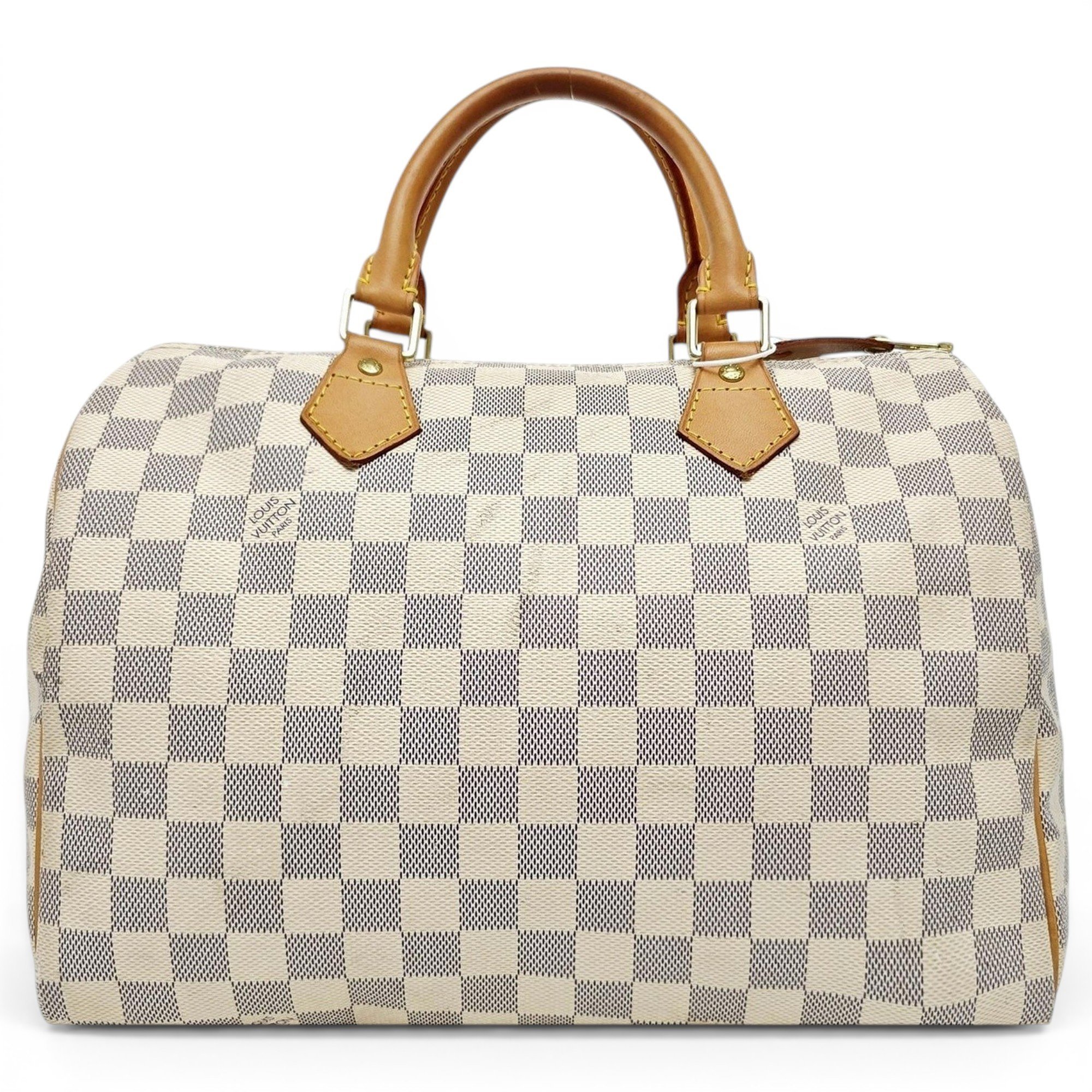 Louis Vuitton Nano Speedy / Mini HL leather handbag