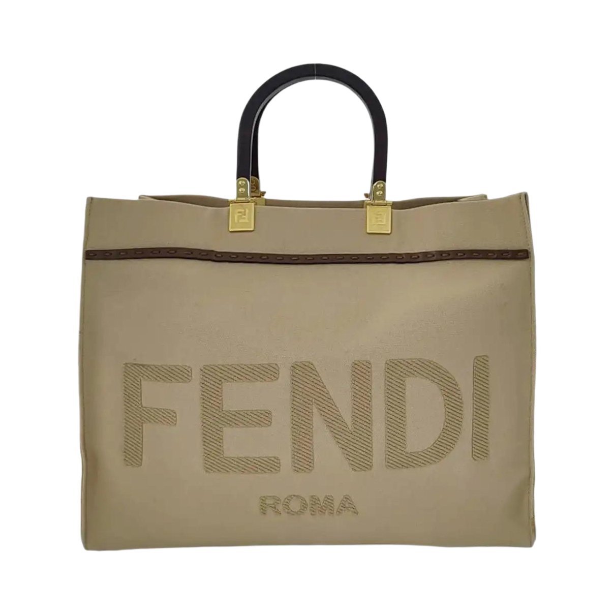 Fendi Sunshine cloth handbag