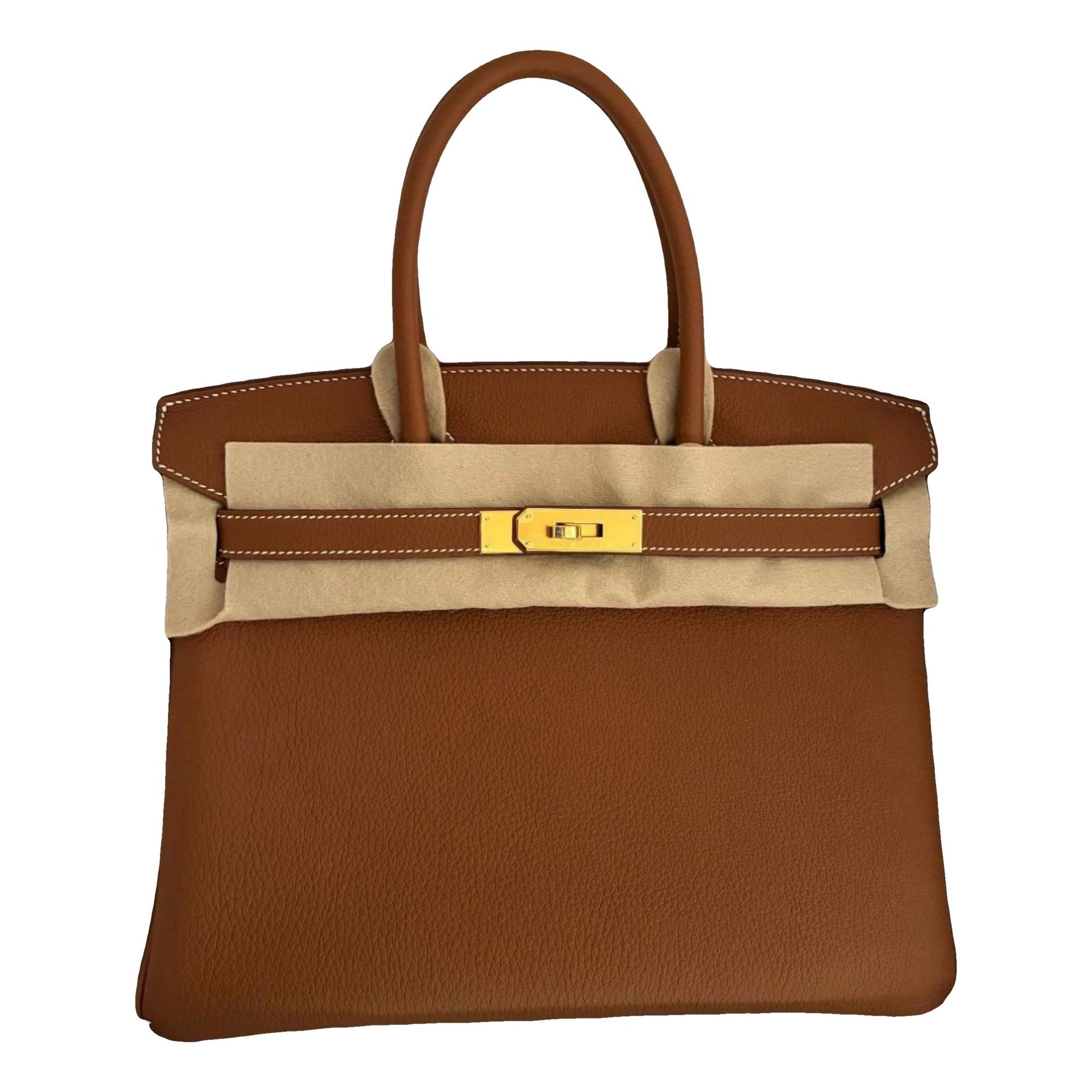Birkin 30 leather handbag