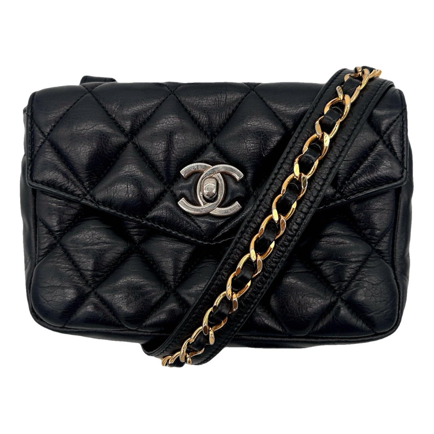 Leather mini bag