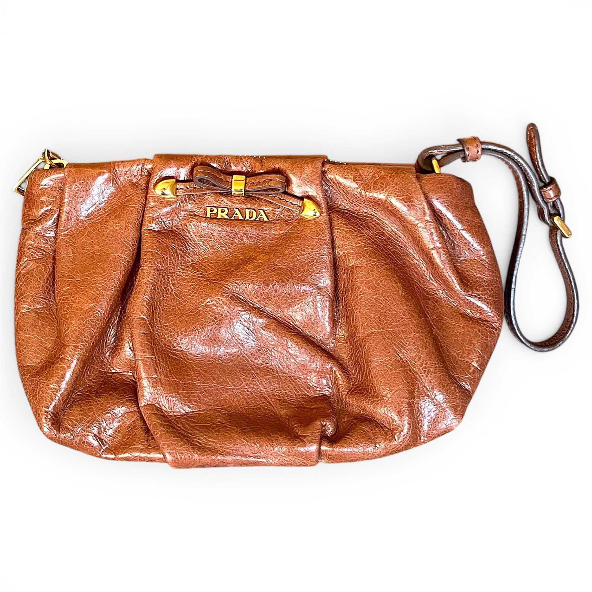 Leather mini bag