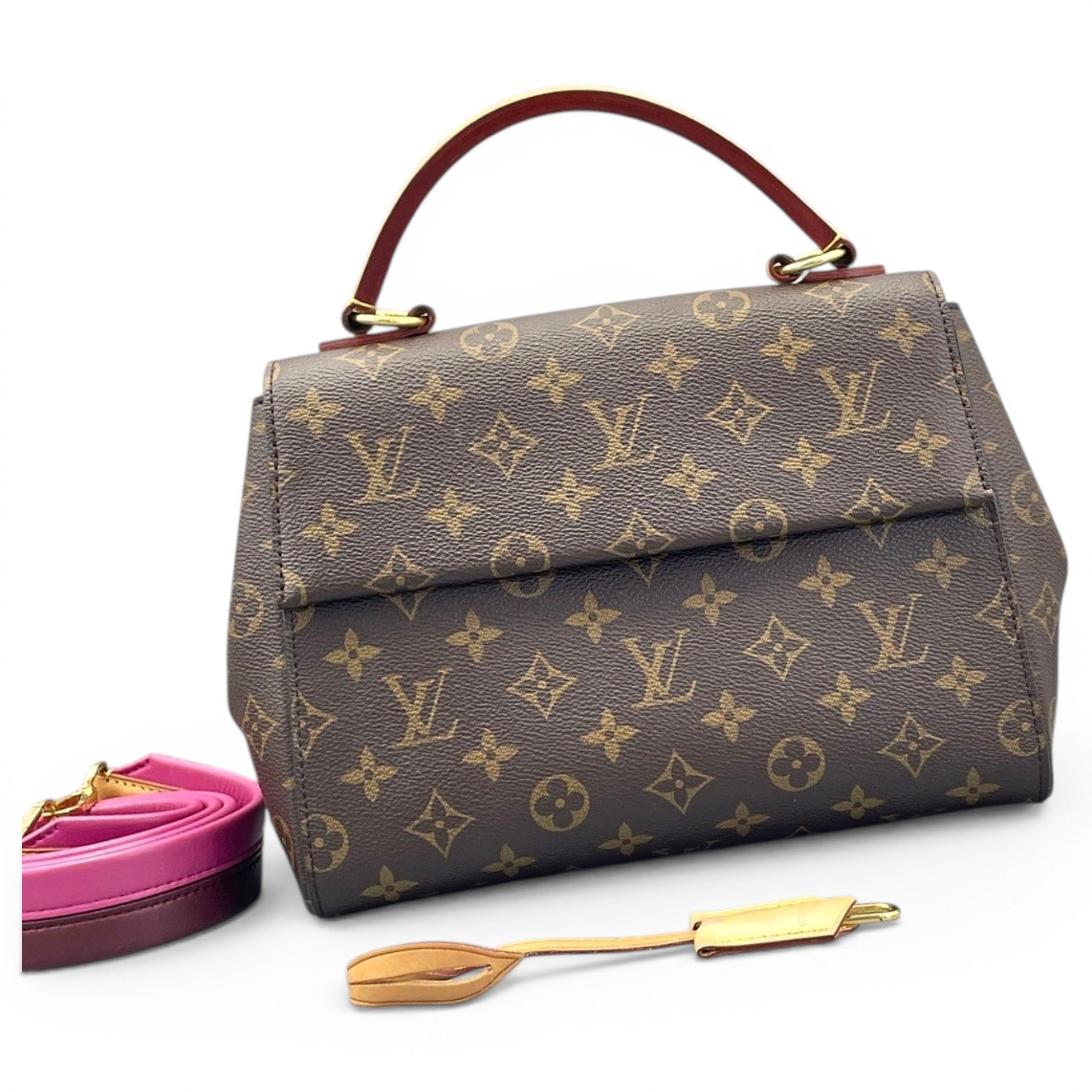 Cluny leather handbag