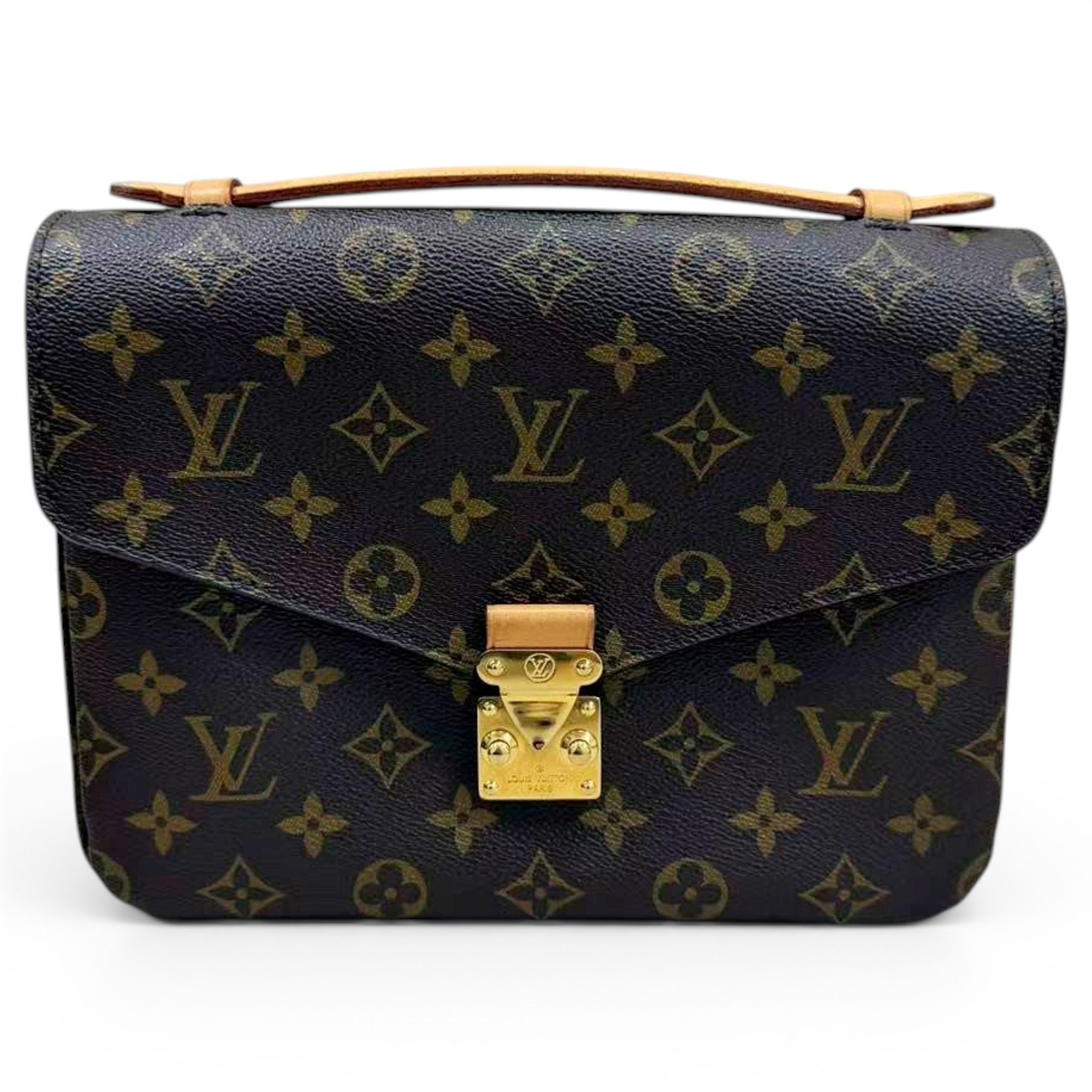 Metis leather handbag