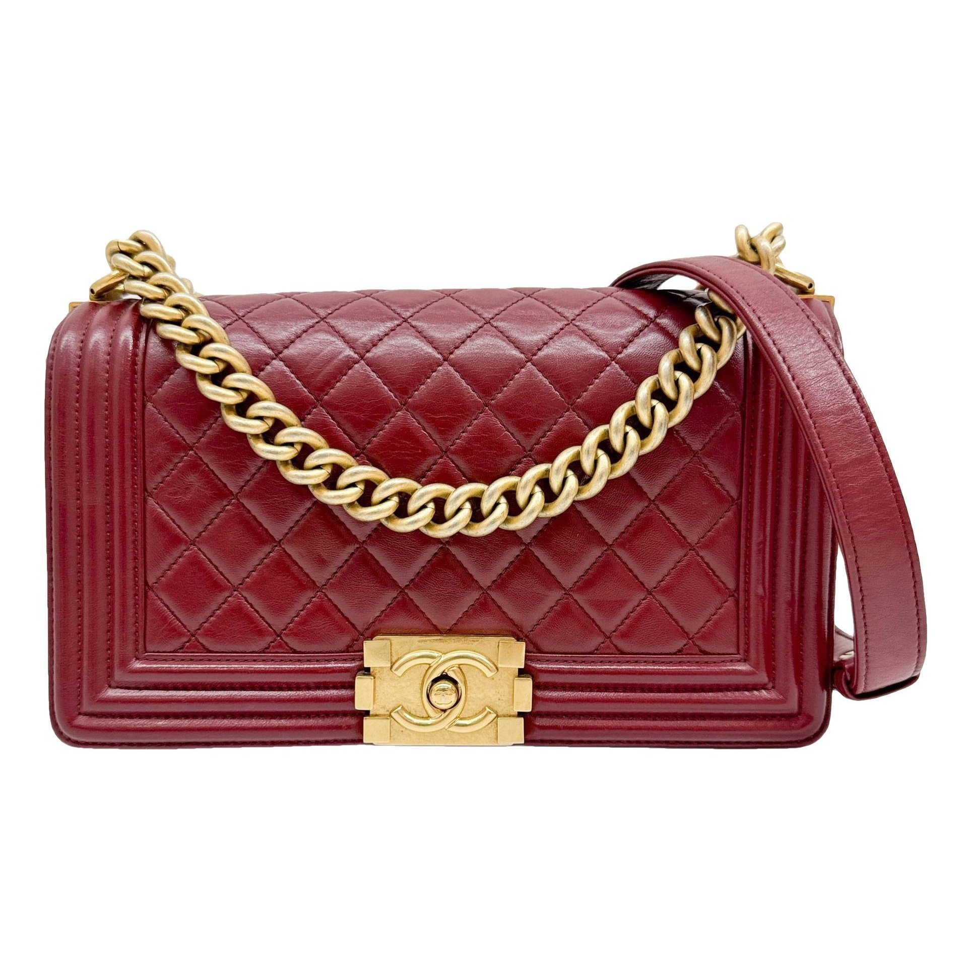 Boy leather handbag