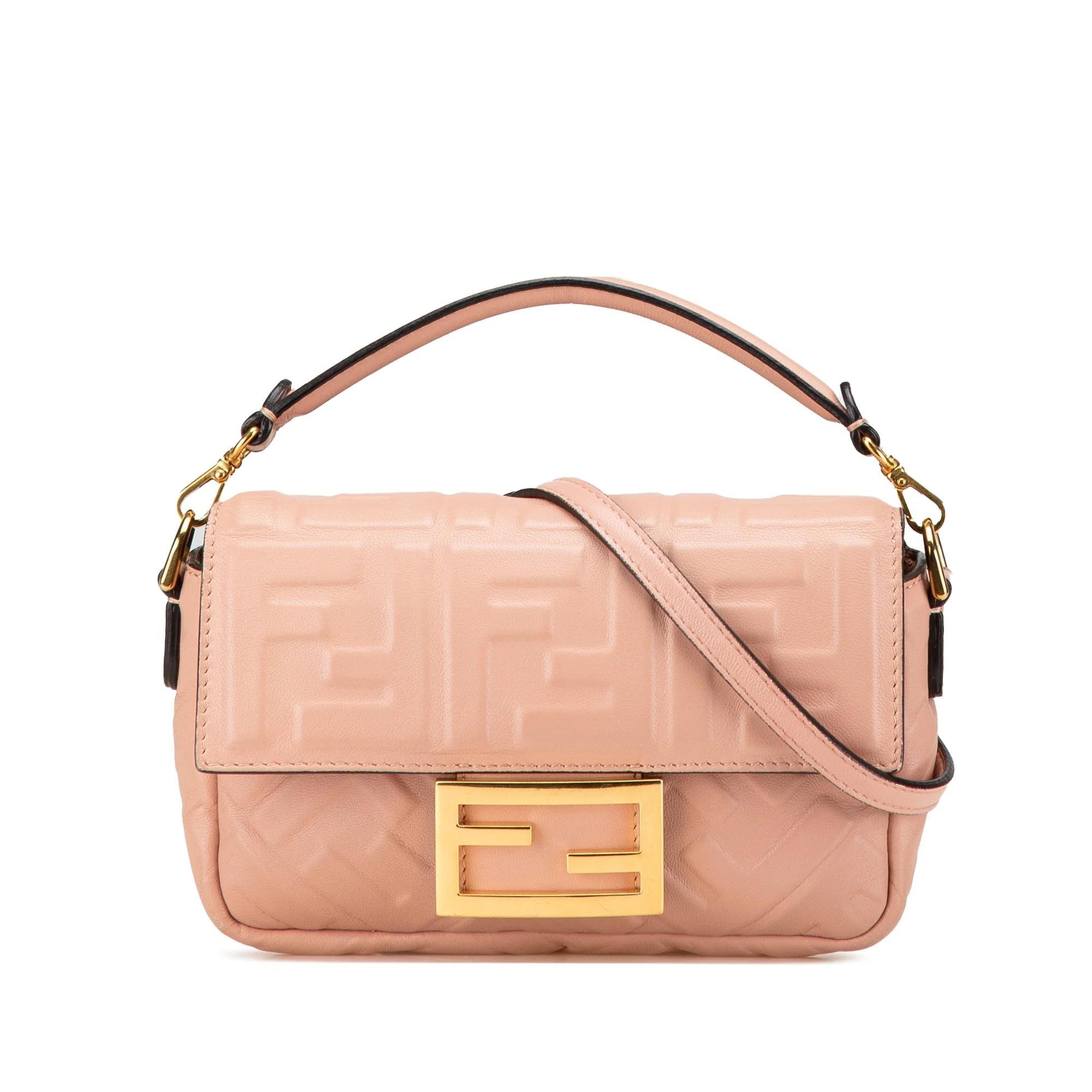Fendi Baguette leather satchel