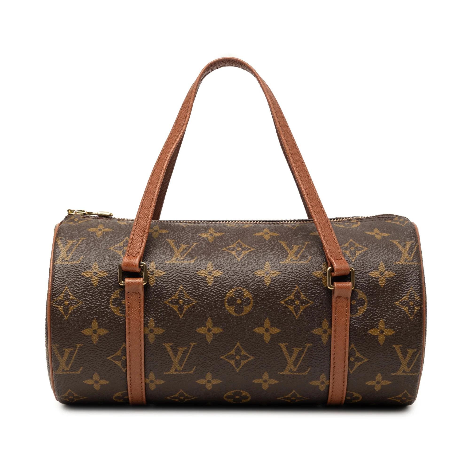 Papillon leather handbag