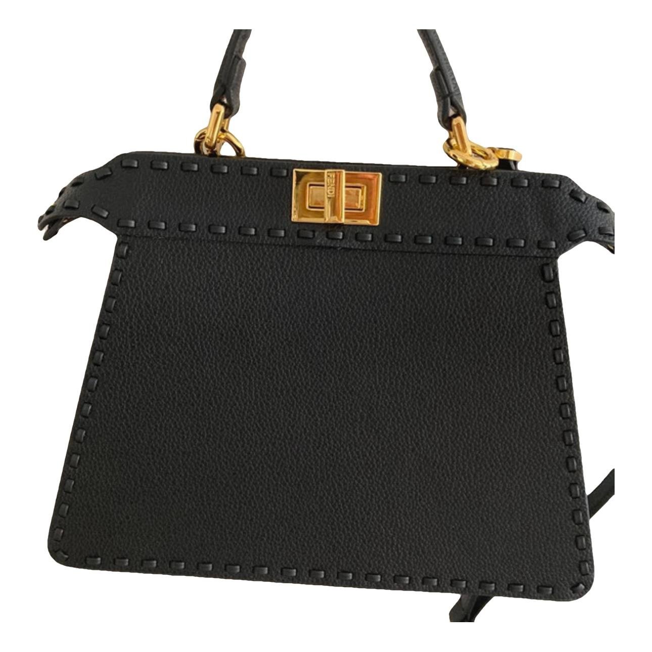 Peekaboo Utility leather handbag