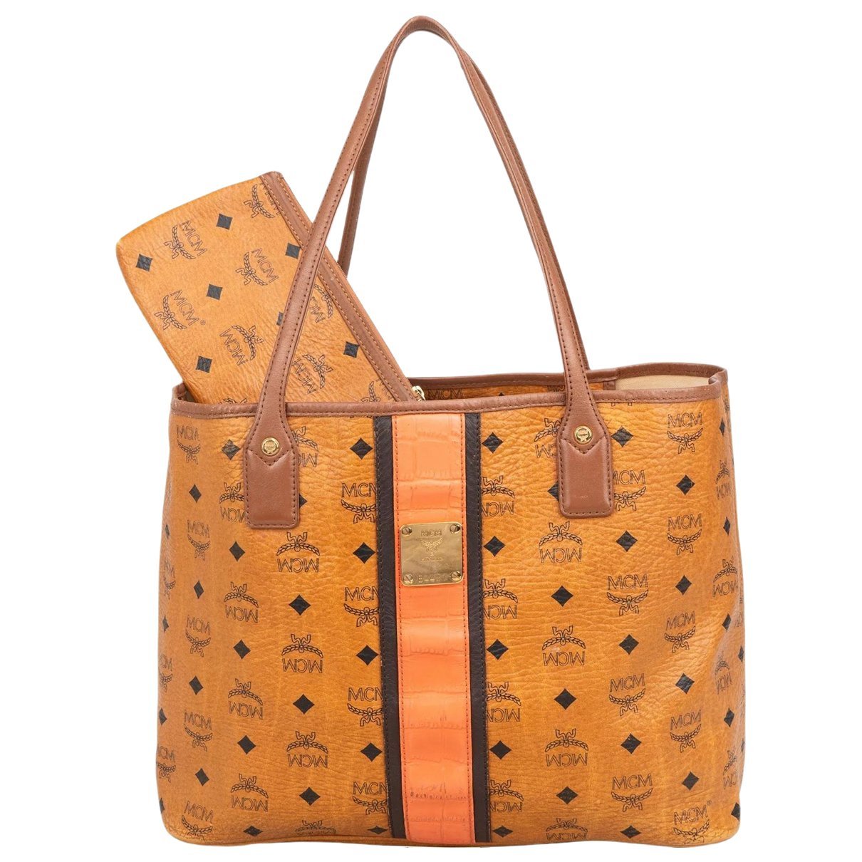 Boston leather handbag