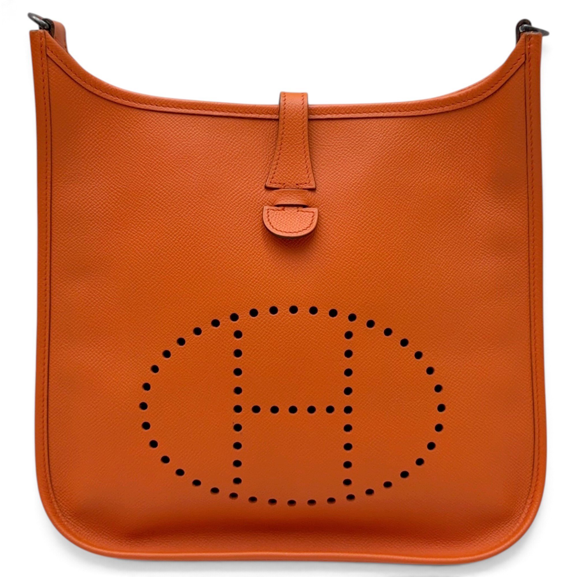 Evelyne leather handbag