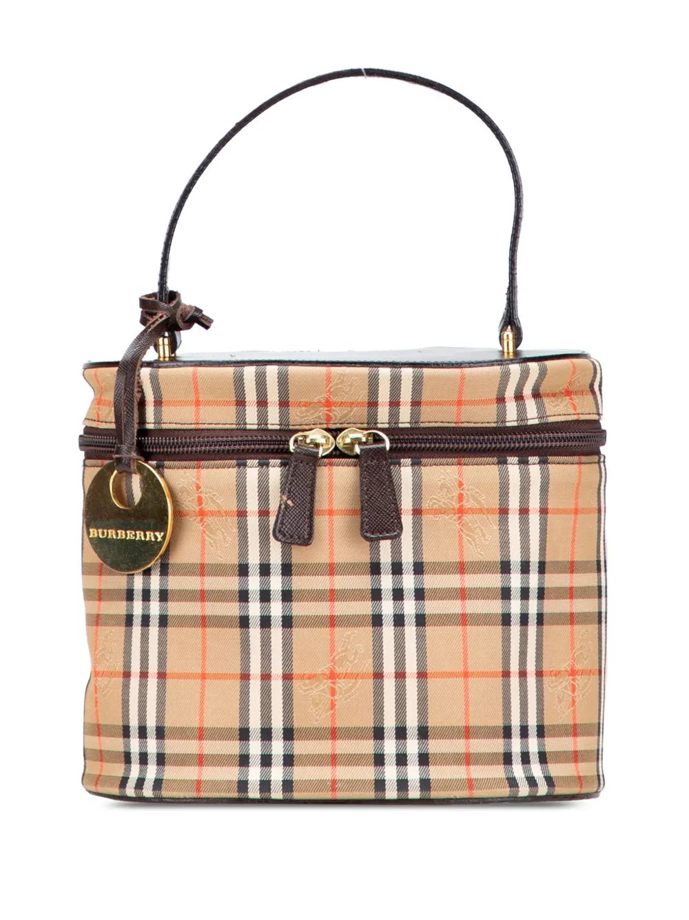 2000-2017 Haymarket Check Canvas vanity bag