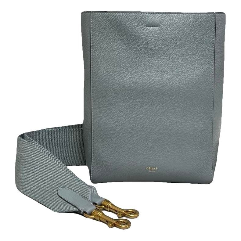 Seau Sangle leather handbag
