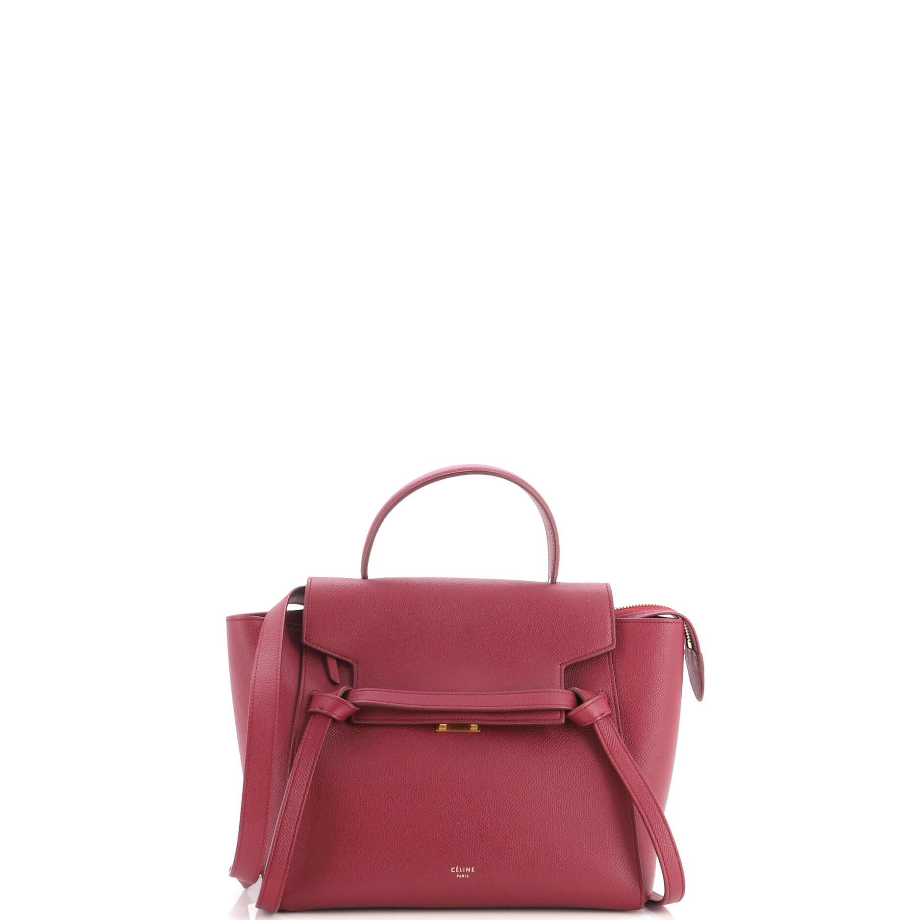 Belt Bag Textured Leather Micro