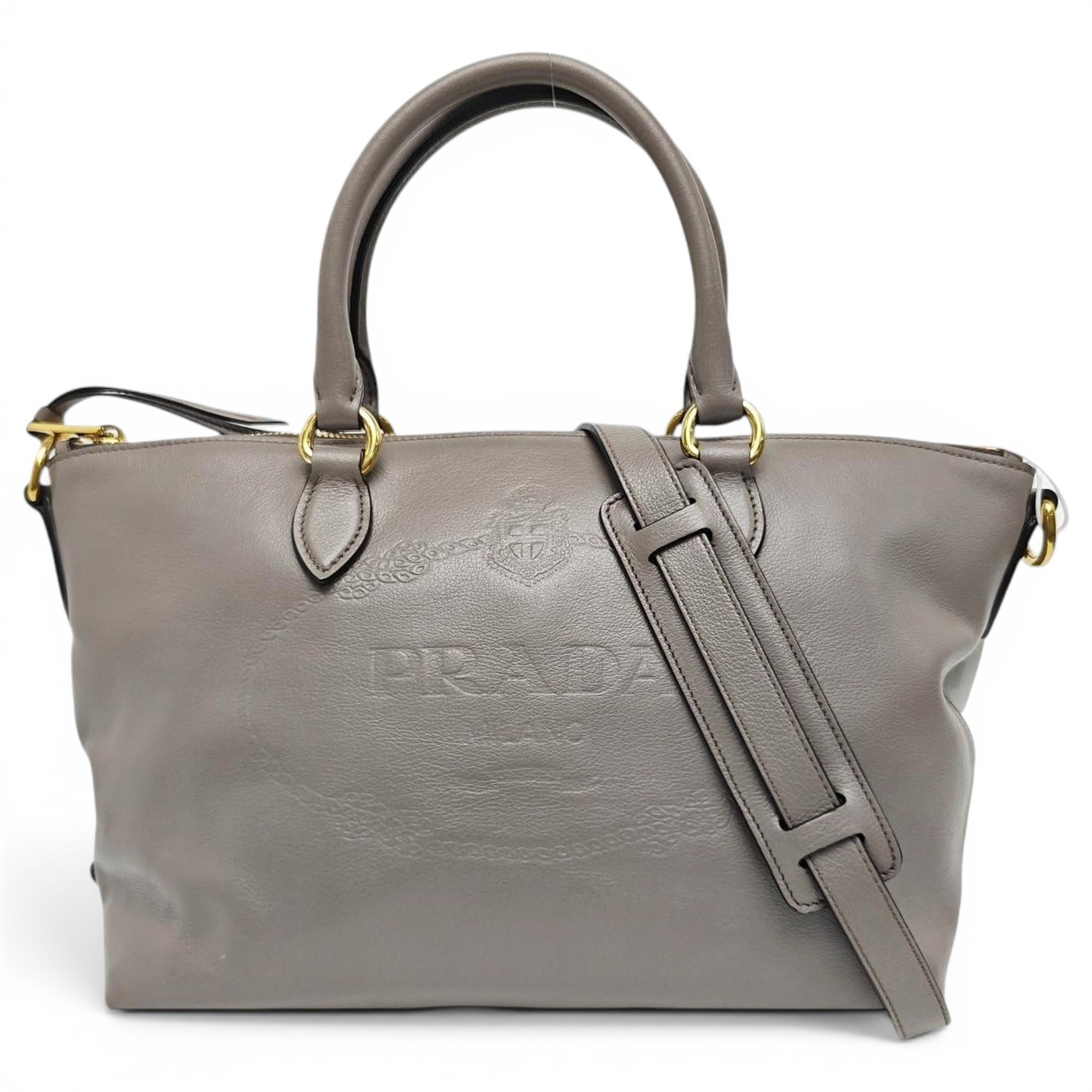 Leather crossbody bag