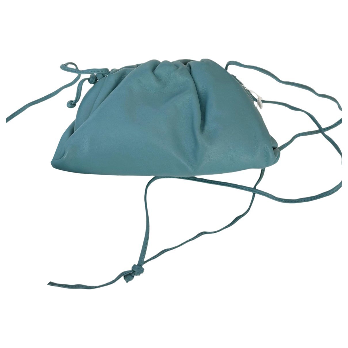 Pouch leather handbag