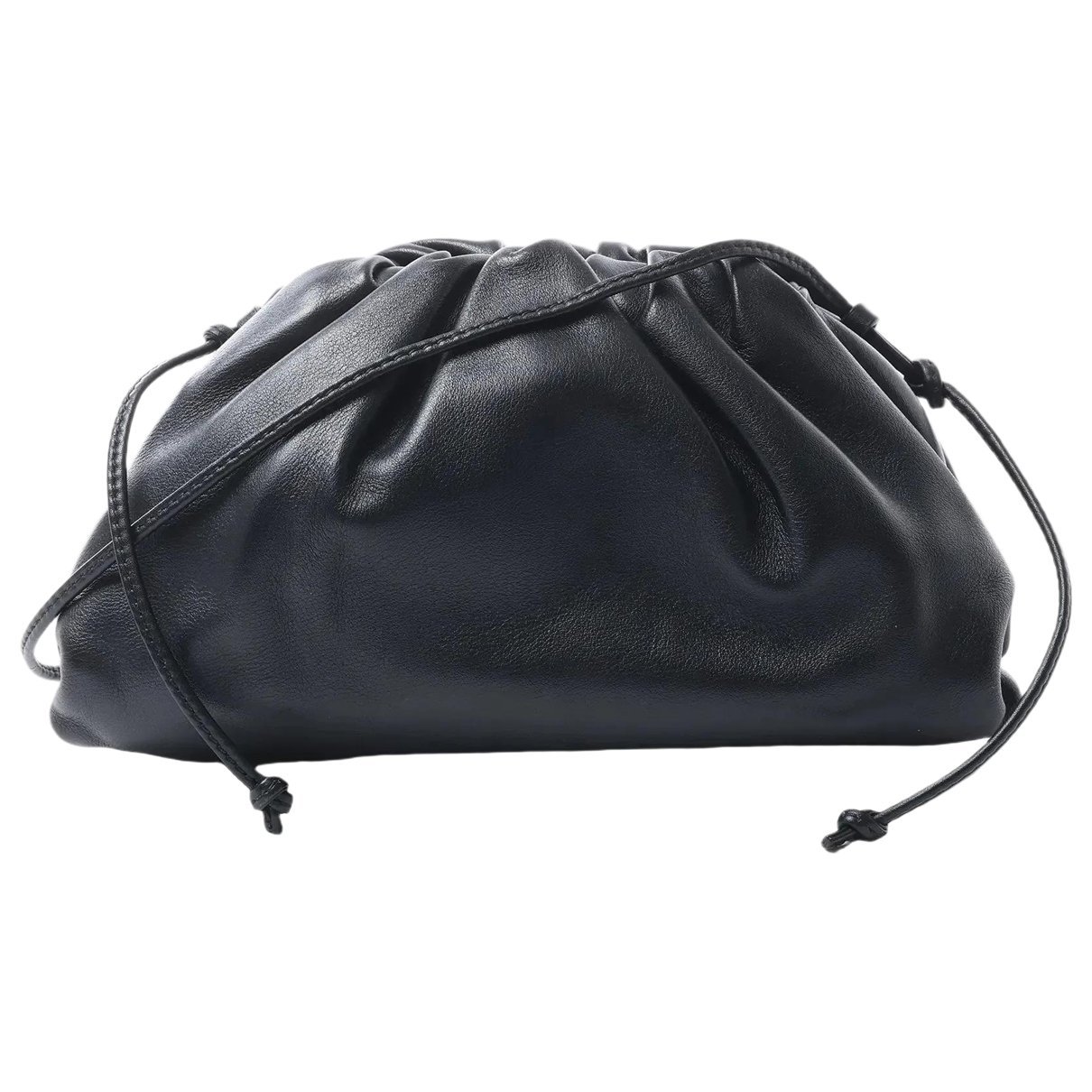 Pouch leather crossbody bag