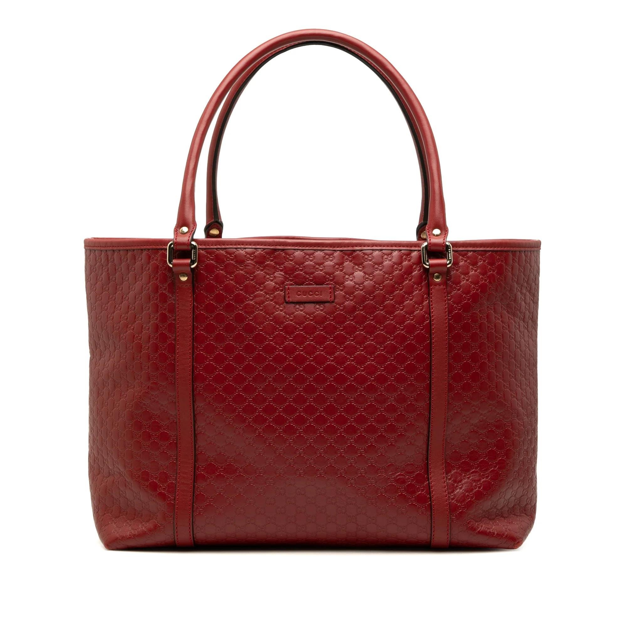 Joy leather tote