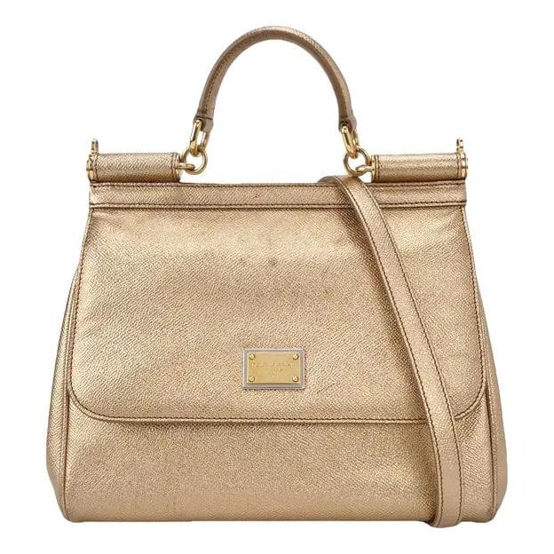 Dolce & Gabbana Sicily leather crossbody bag