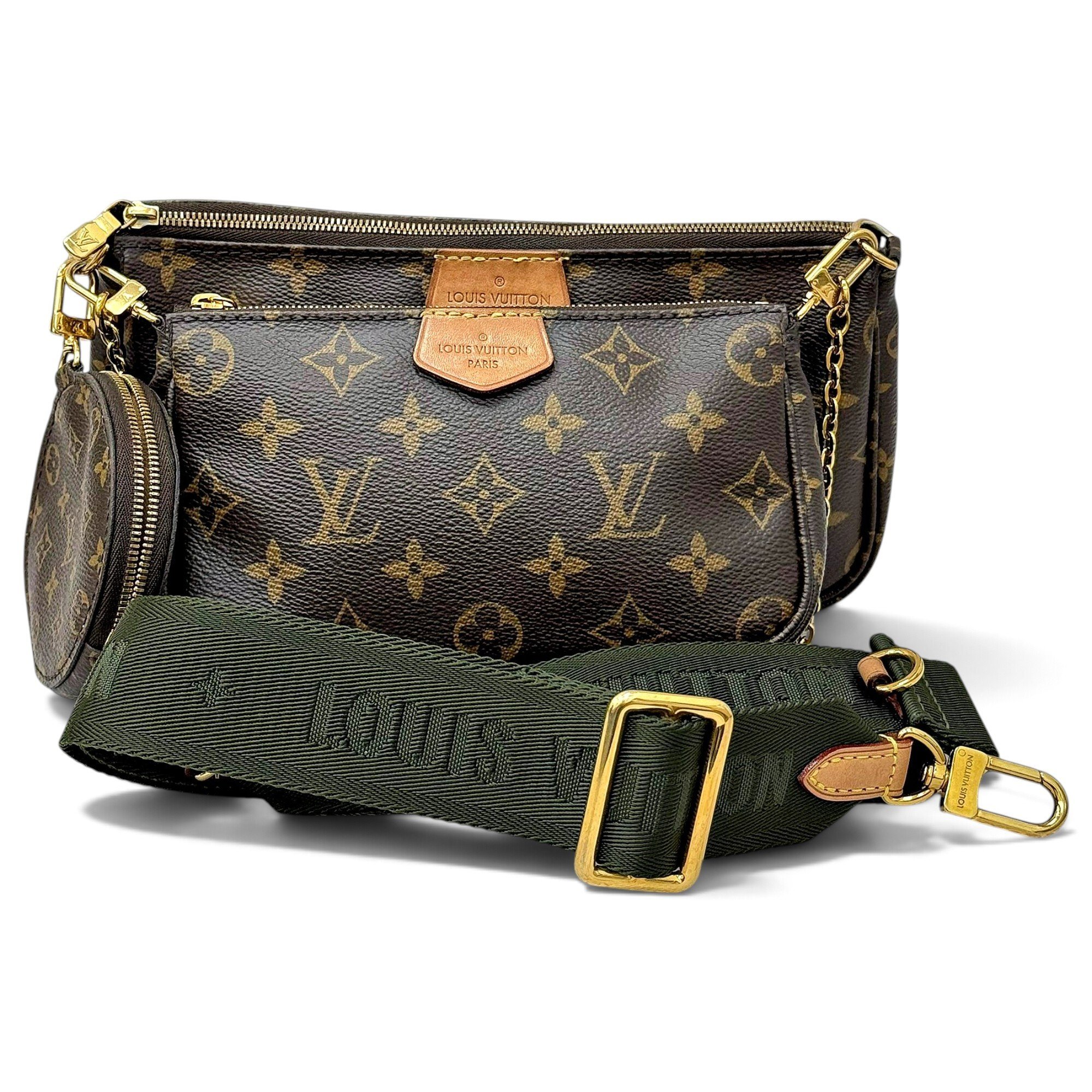 Multi Pochette Accessoires leather handbag