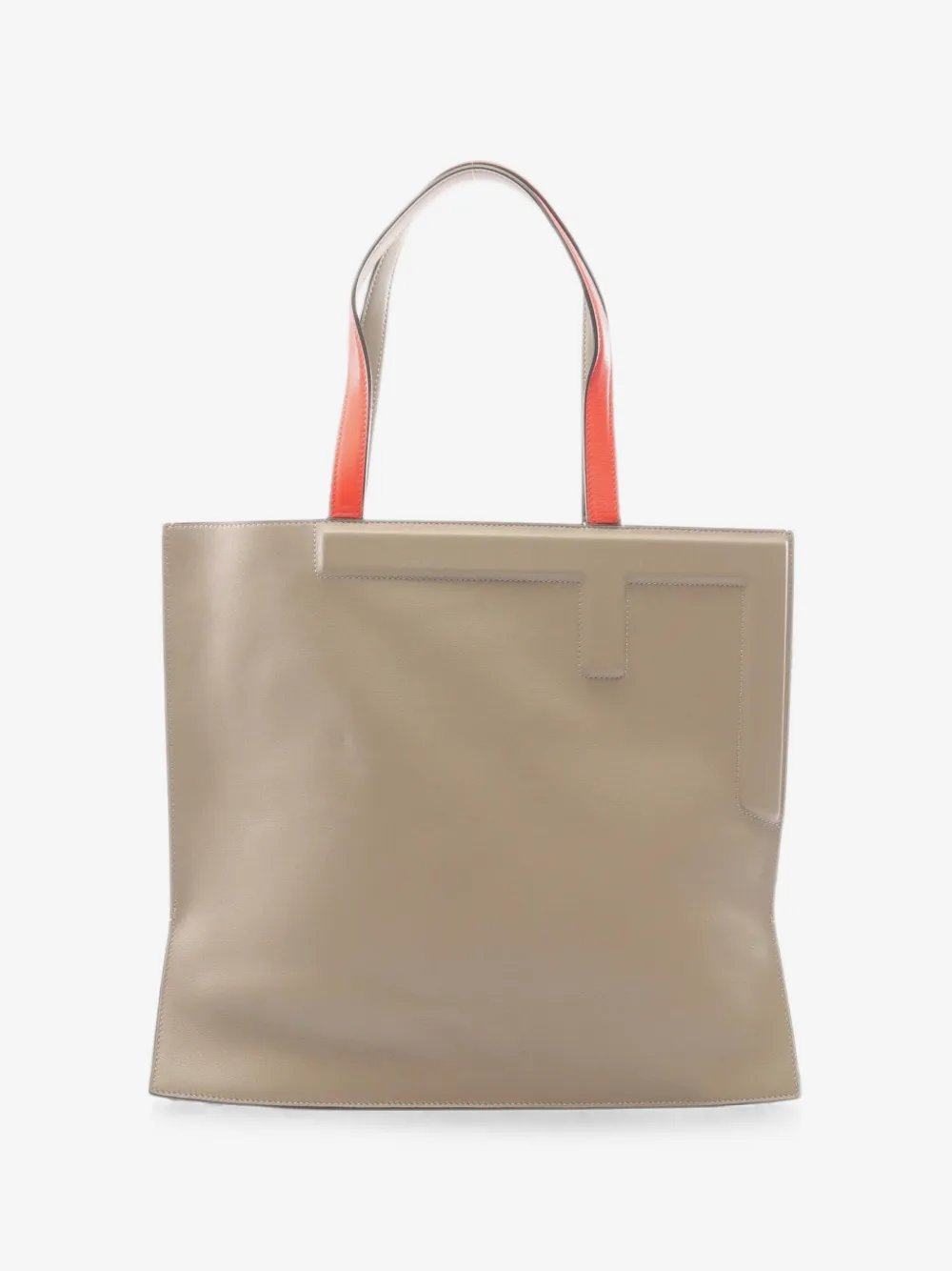 2010s flip logo-embossed tote bag