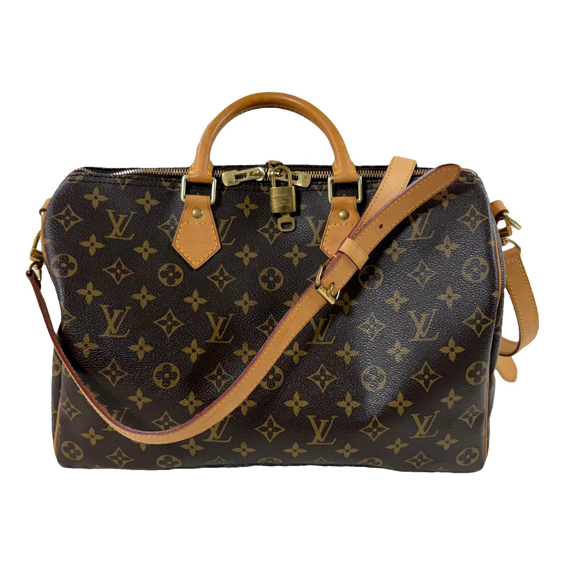 Speedy Bandoulière leather handbag
