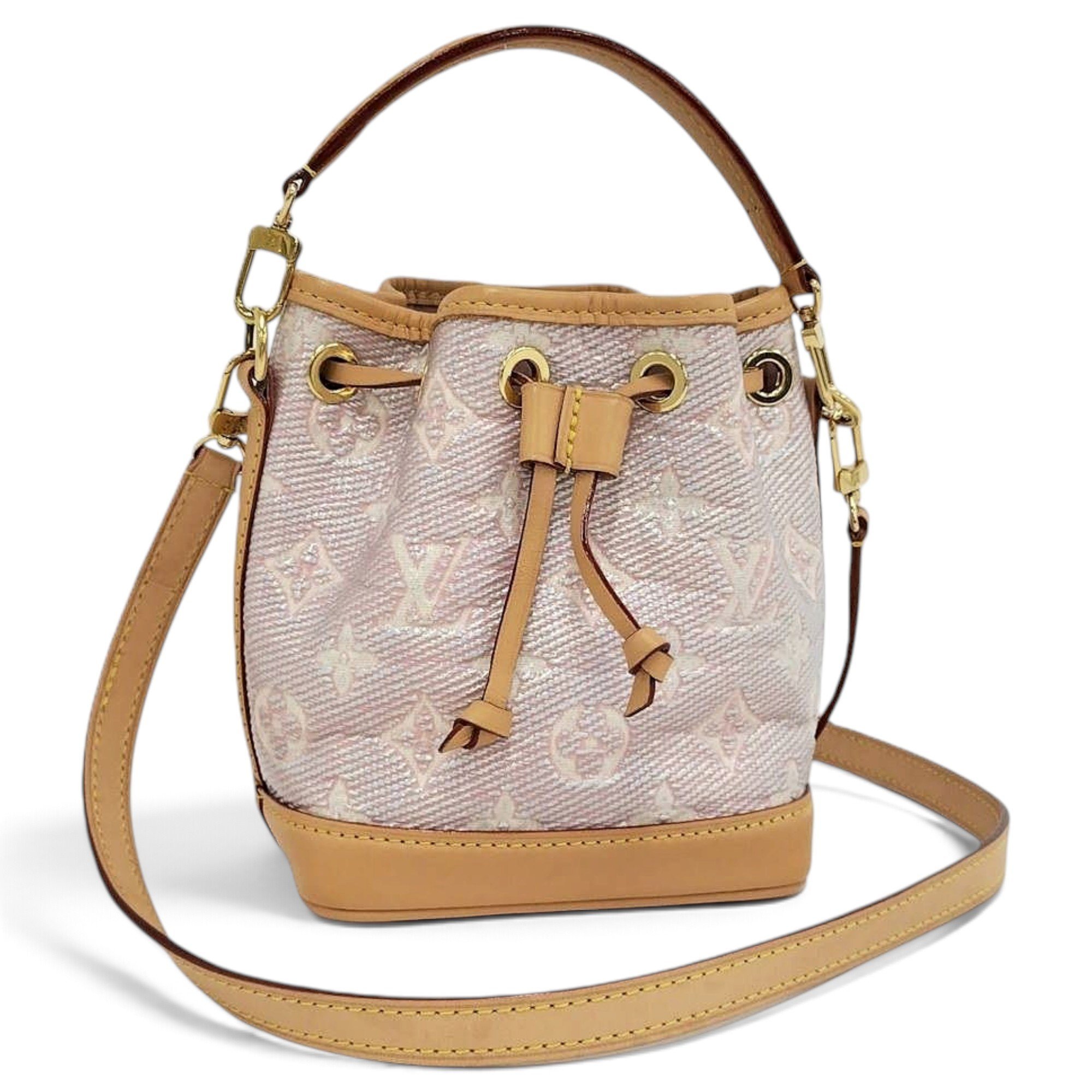 Nano Noé leather bag