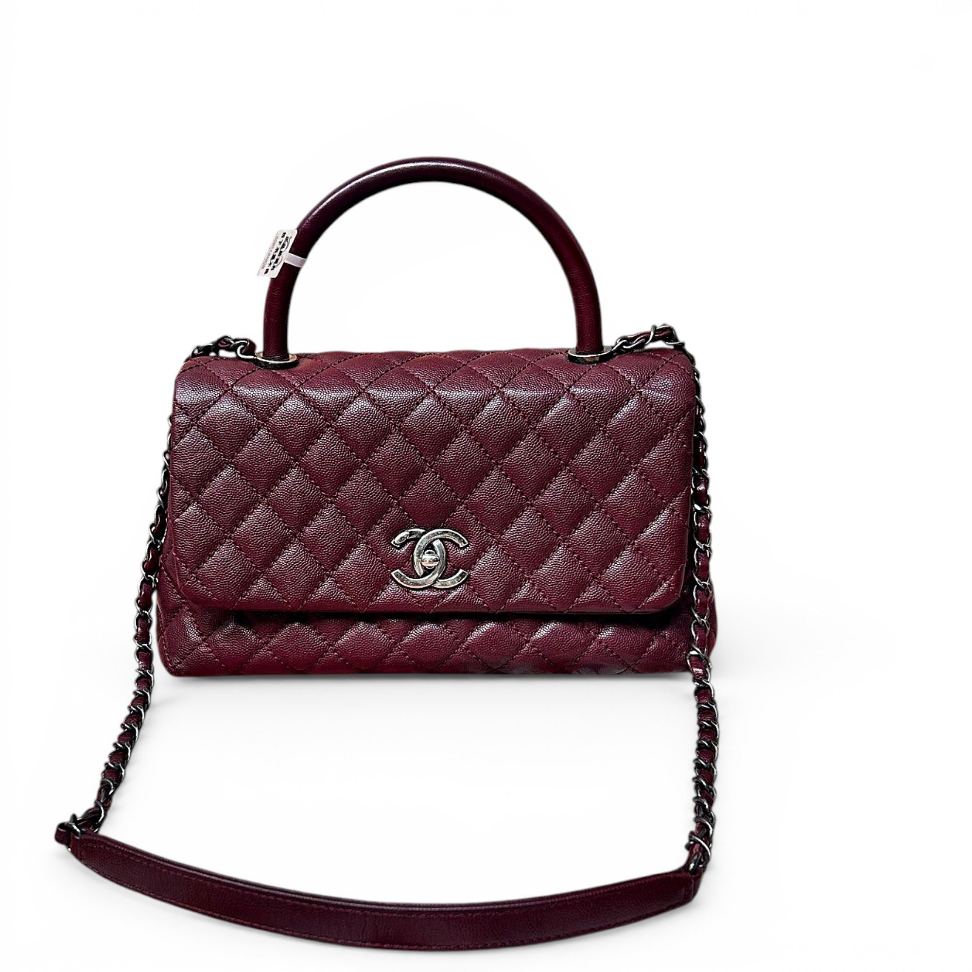 Coco Handle leather handbag
