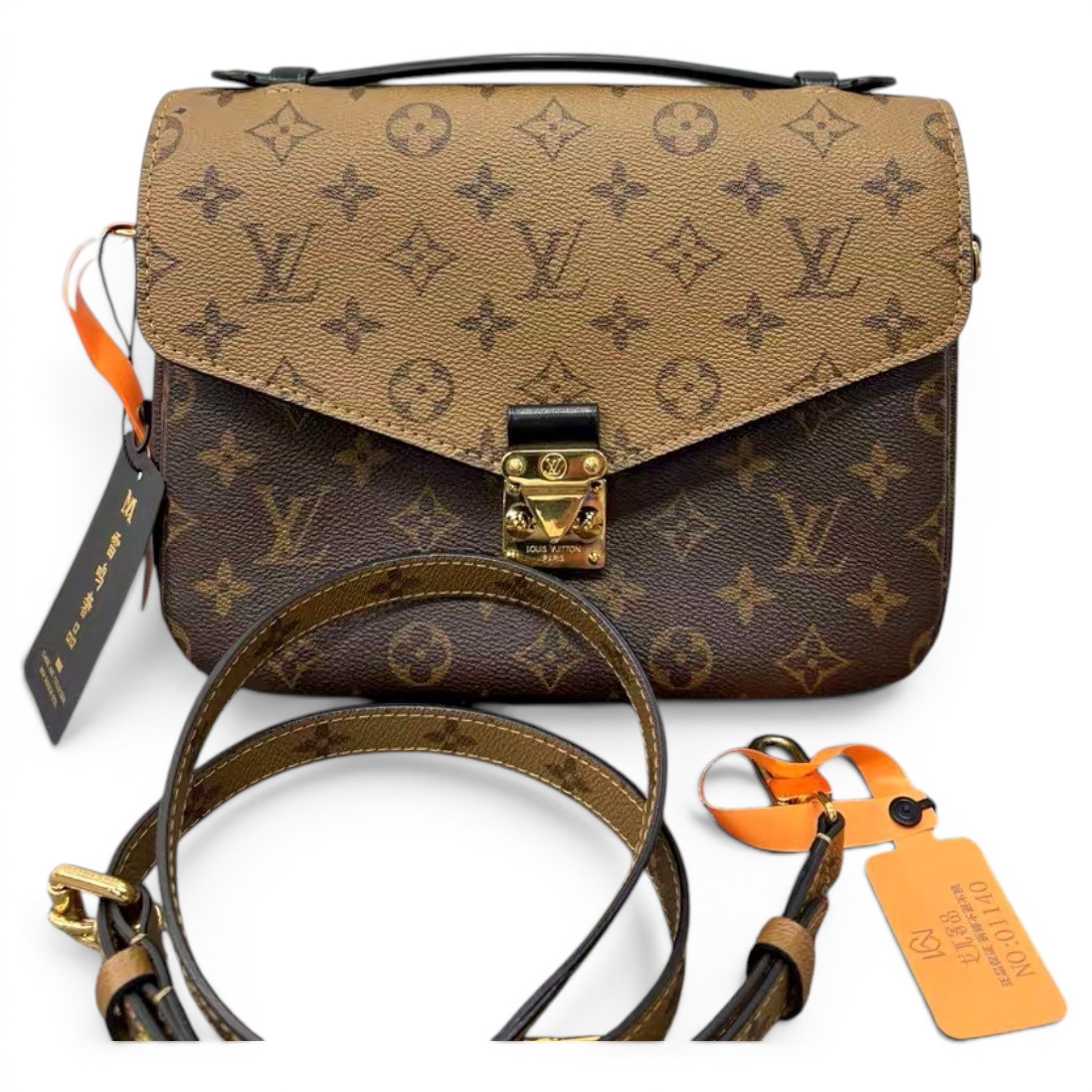 Metis leather crossbody bag