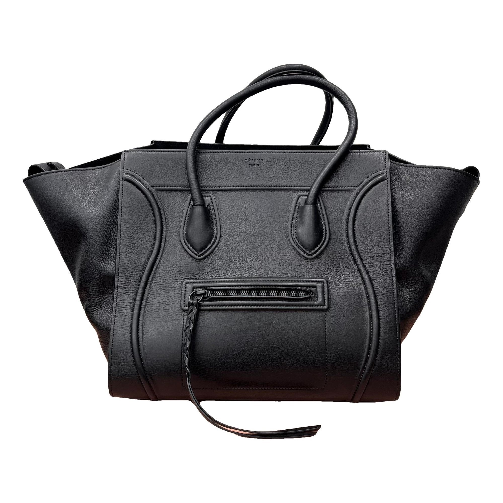Luggage leather handbag