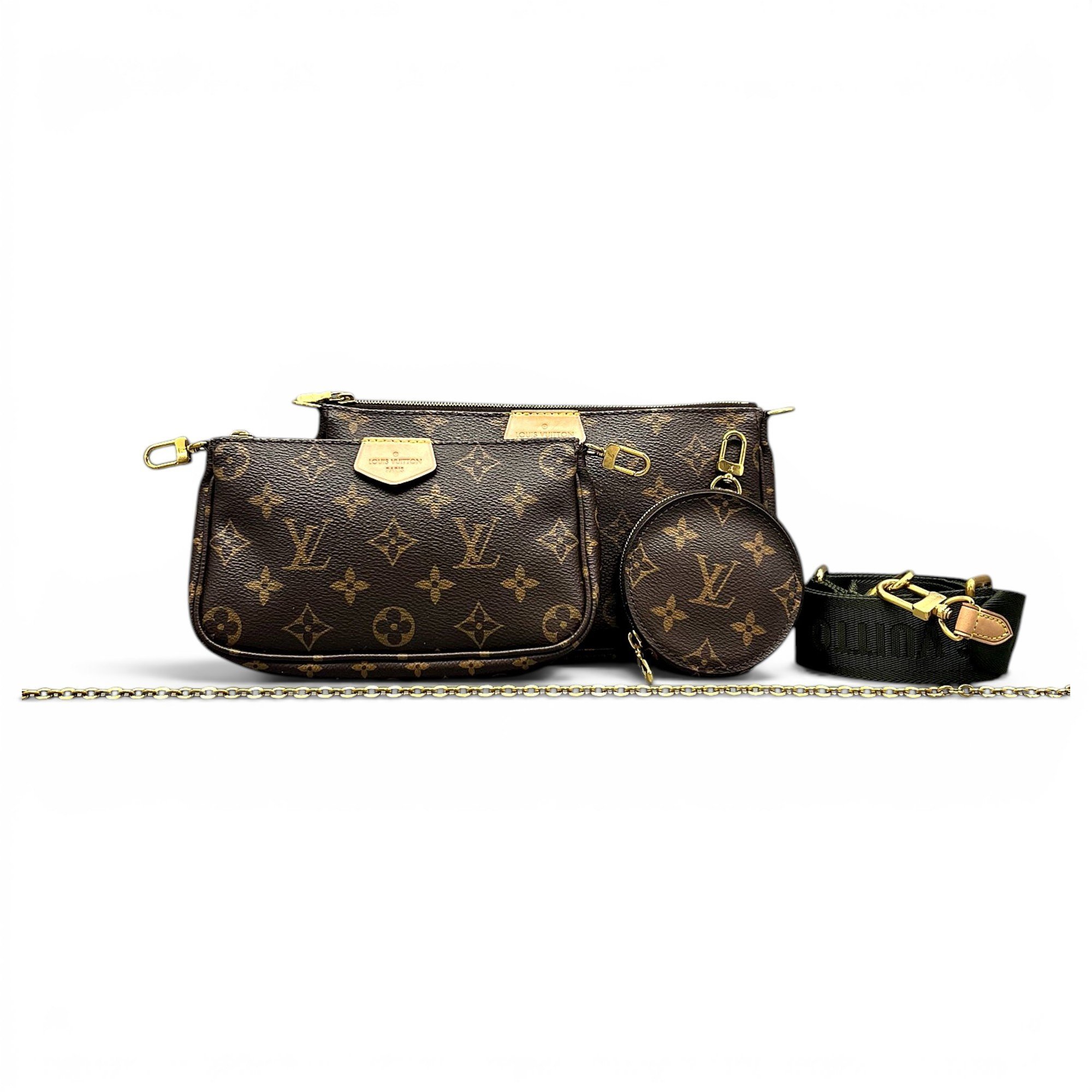 Multi Pochette Accessoires leather handbag