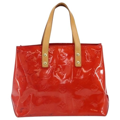 Reade patent leather handbag