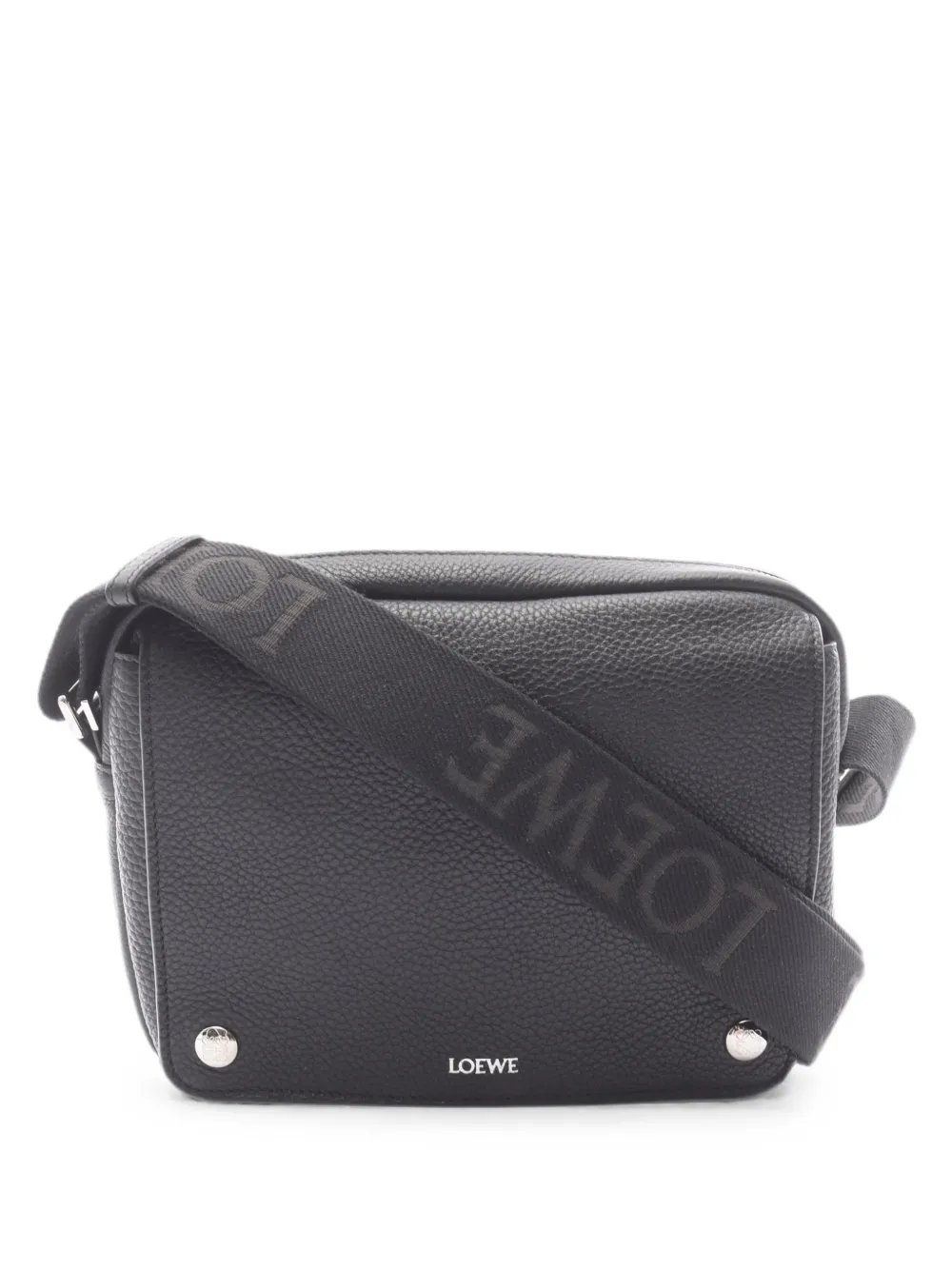 2020s medium Pebble leather messenger bag