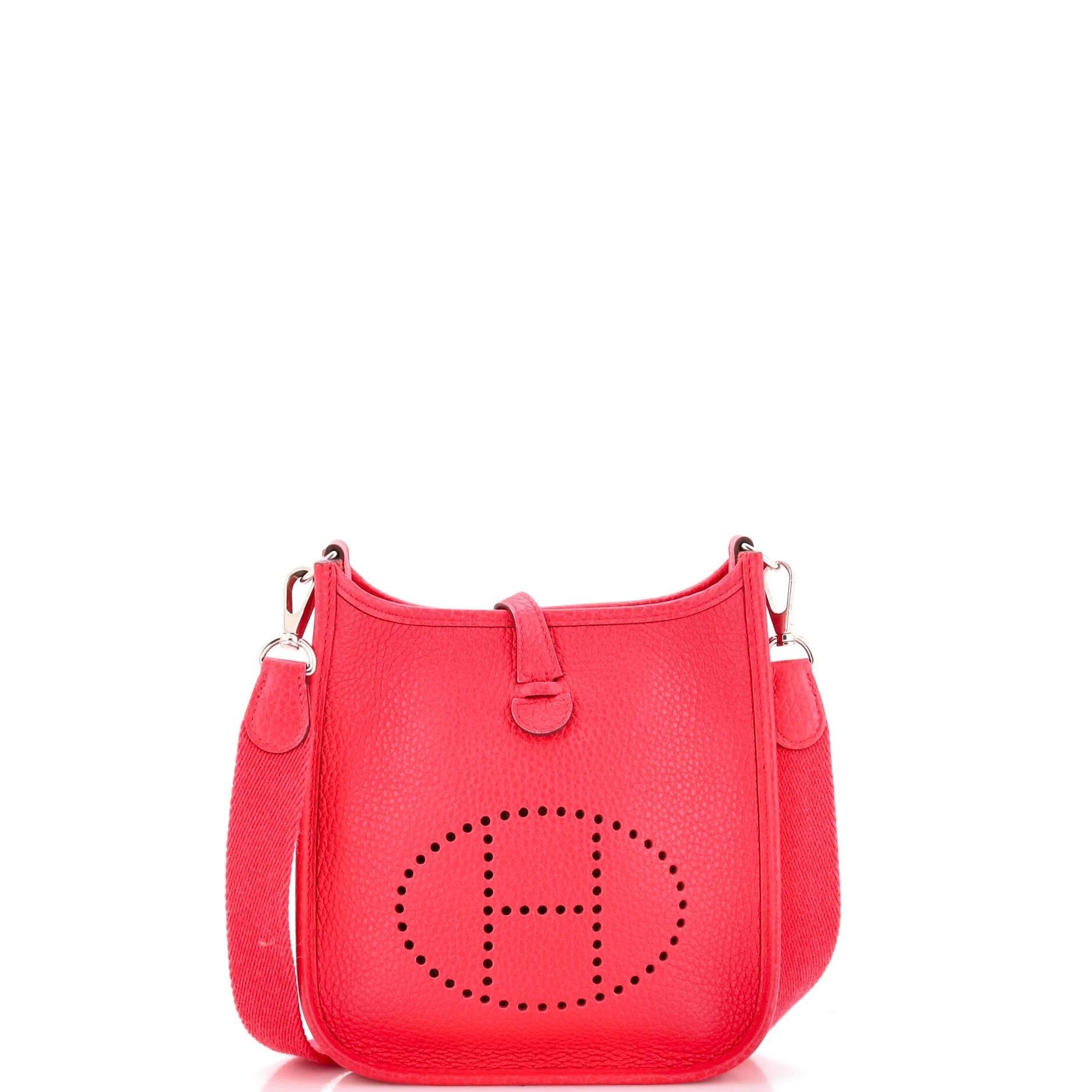 Mini Evelyne leather crossbody bag