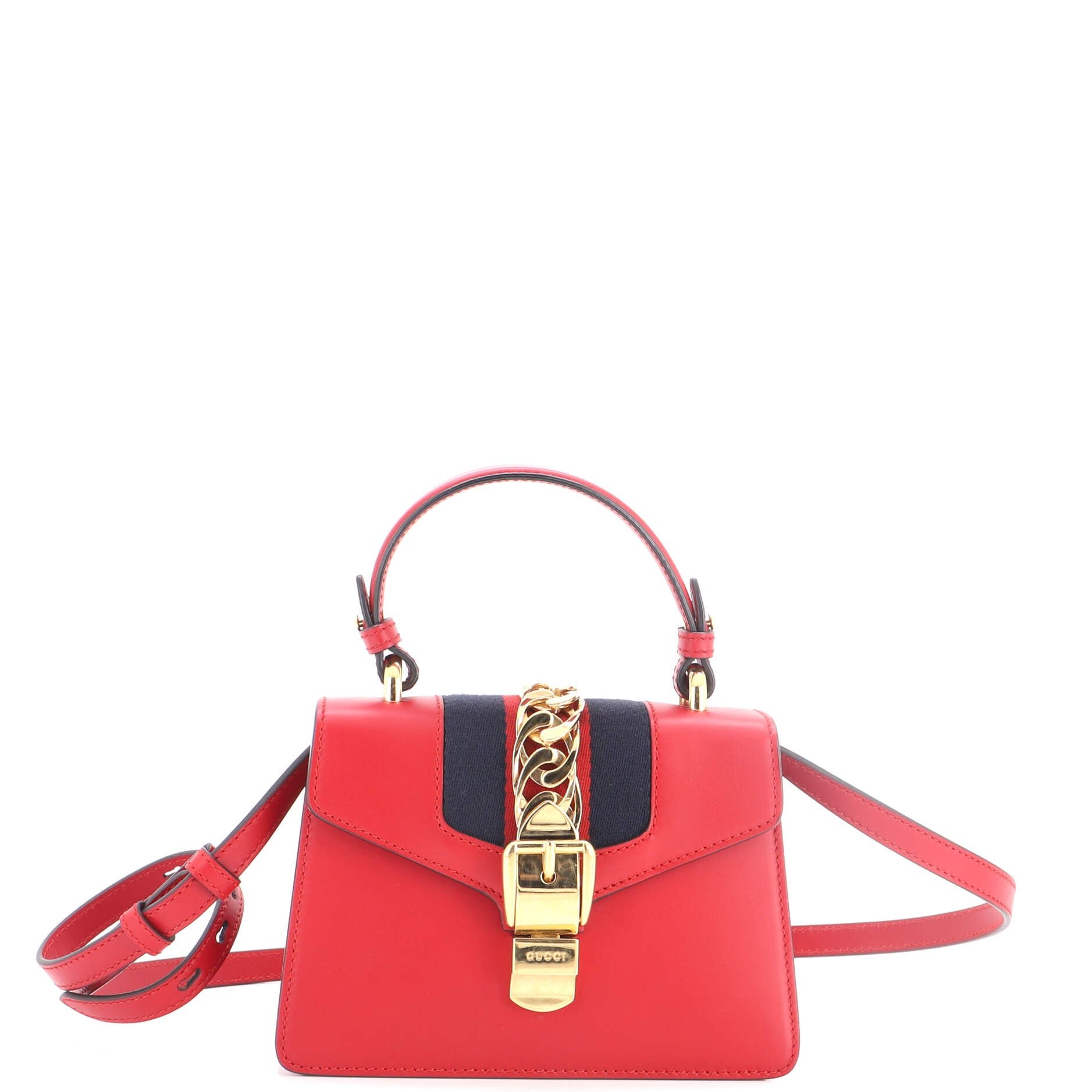 Sylvie Top Handle Bag Leather Mini