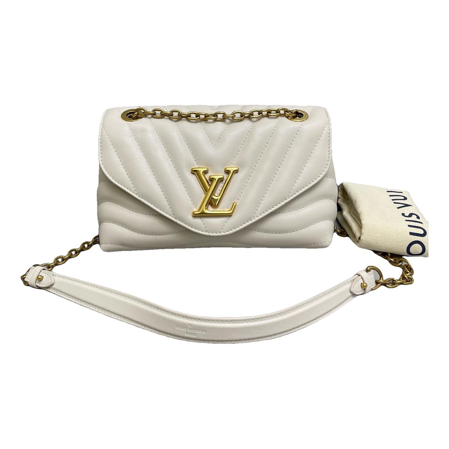 New Wave leather handbag