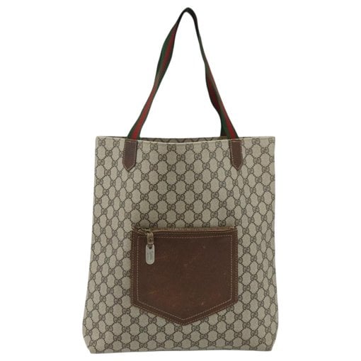 Leather tote