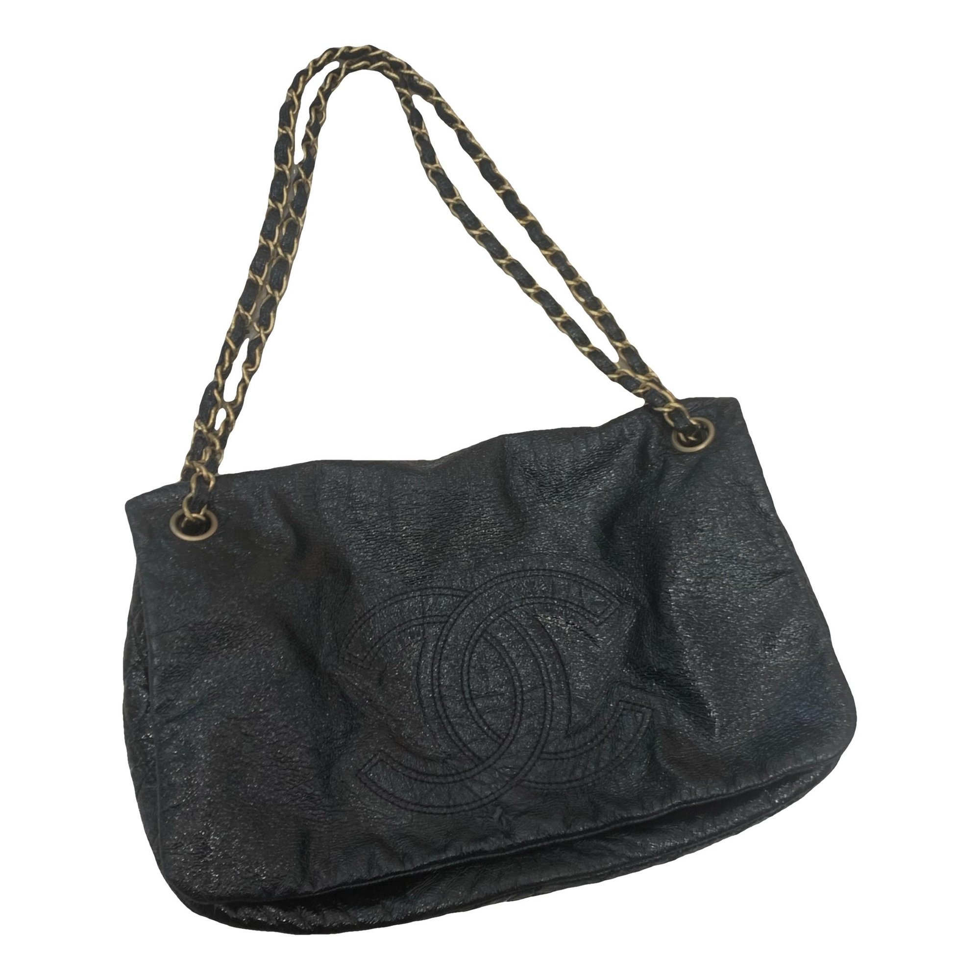 Leather tote