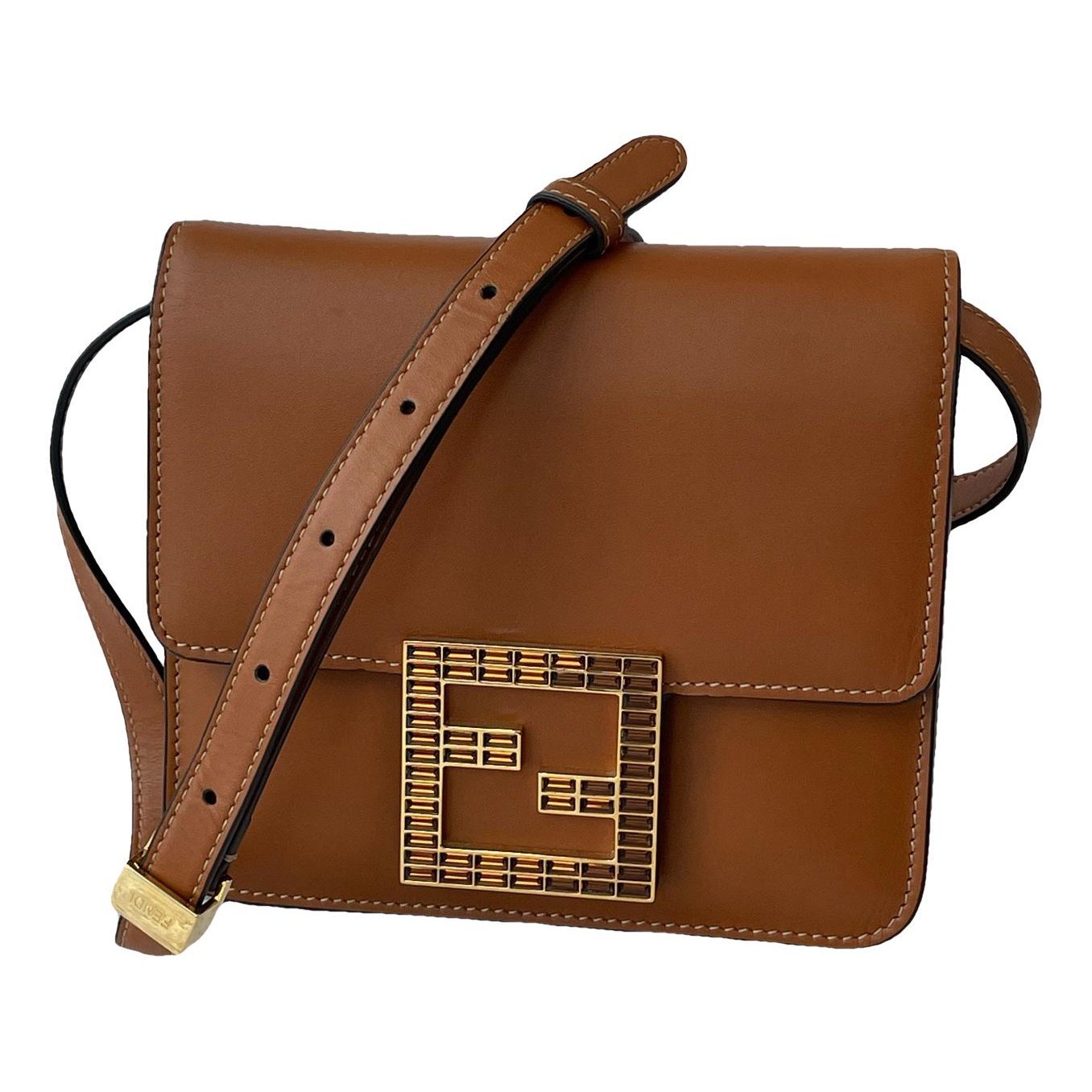 Leather crossbody bag