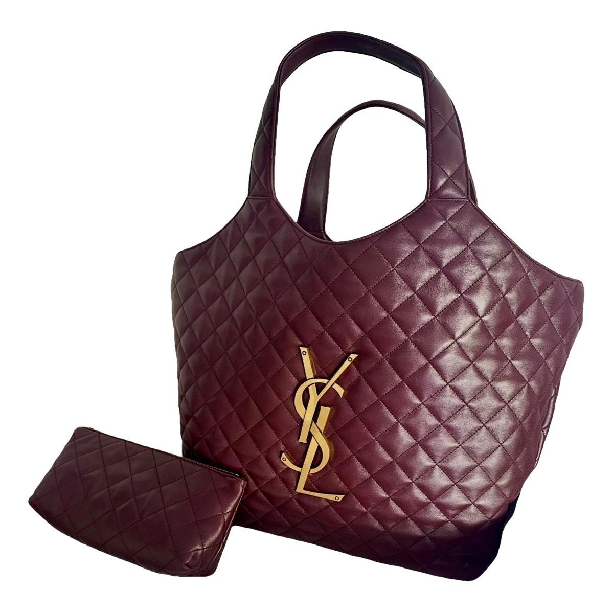Icare leather tote
