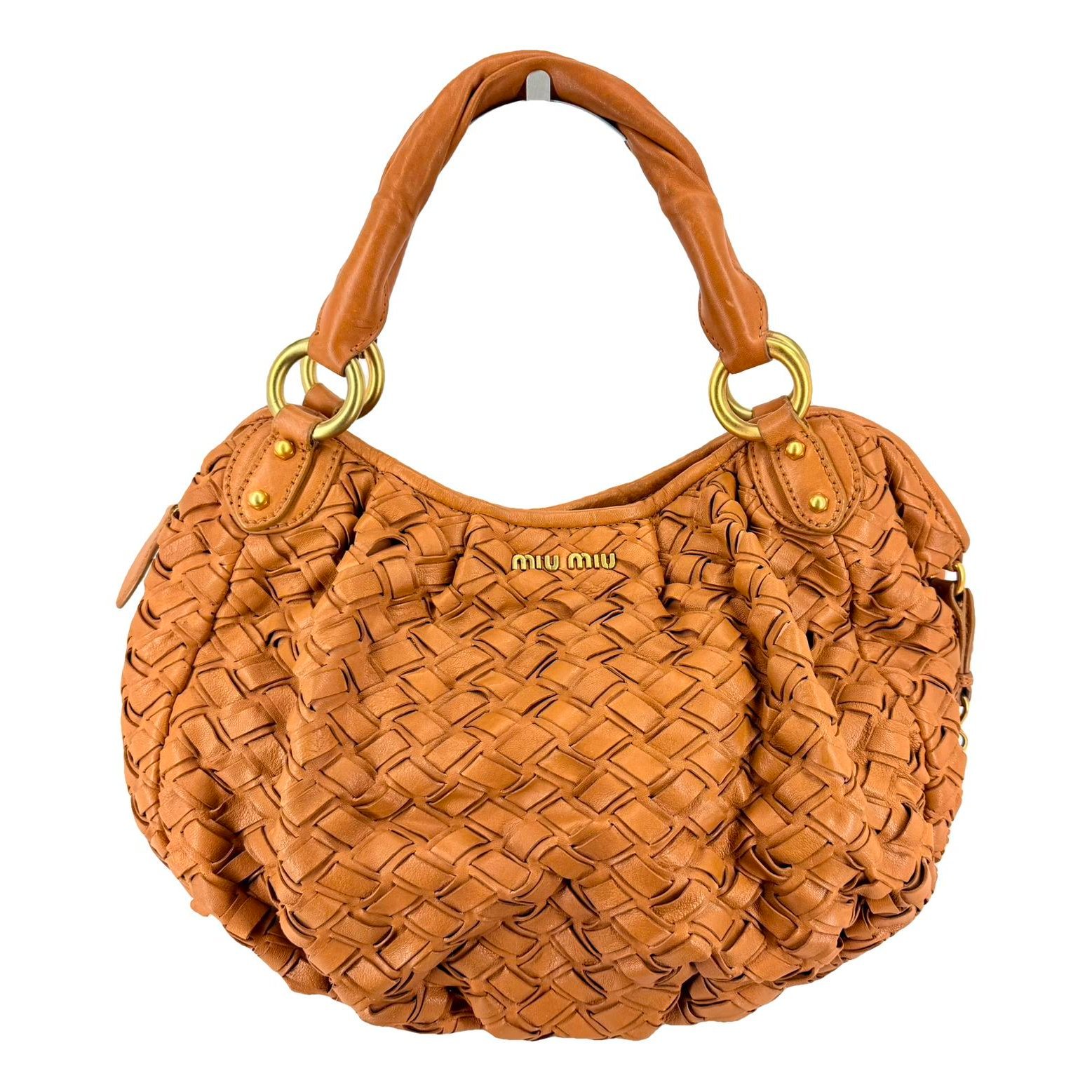 Miu Miu Leather tote