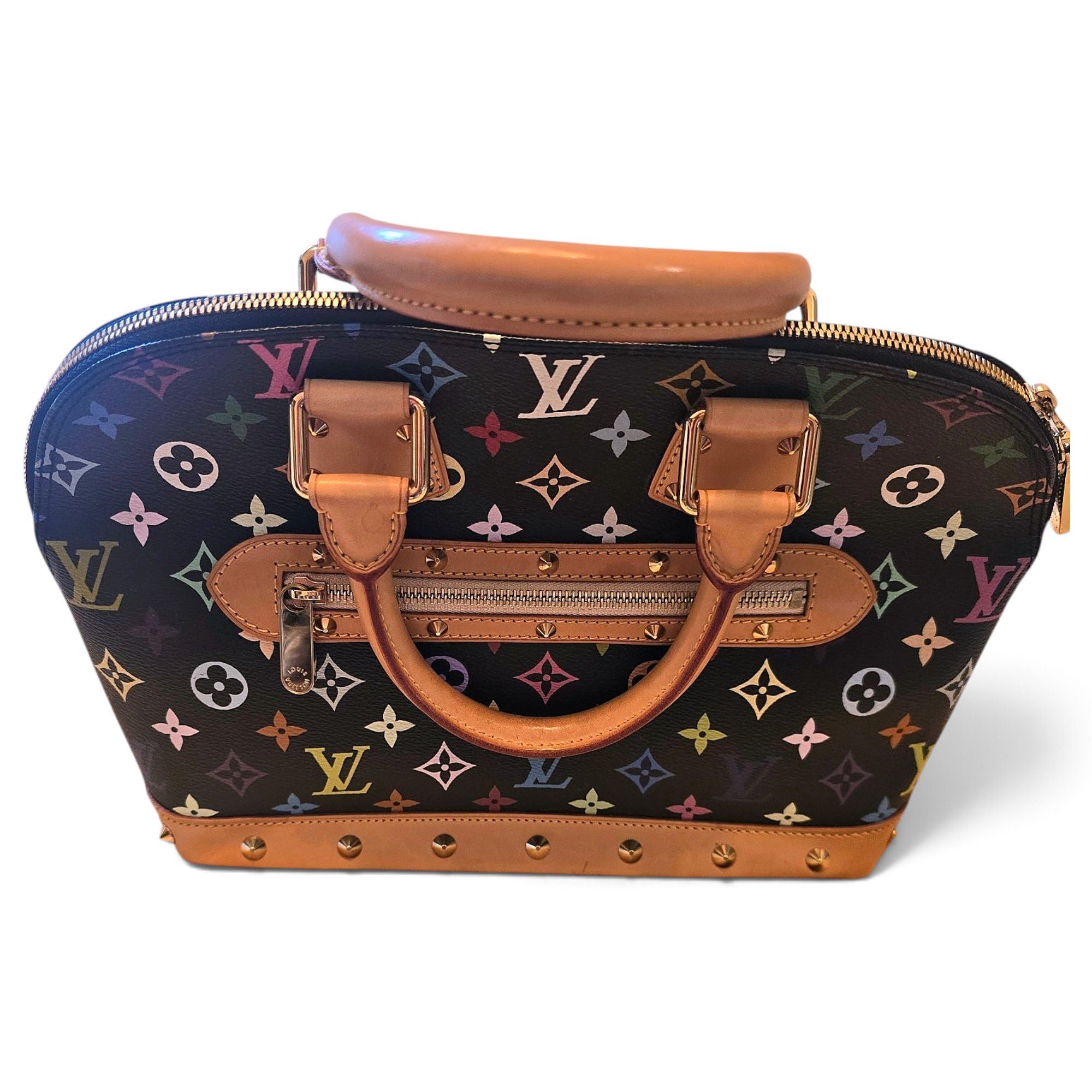 Alma leather handbag